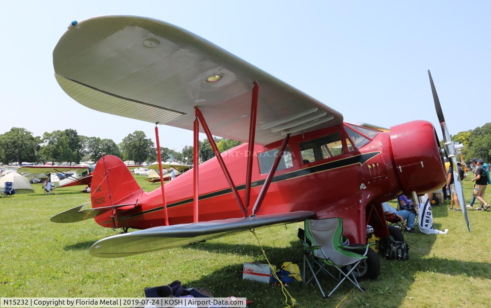 N15232, 1935 Waco YKC-S C/N 4263, Waco YKC-S