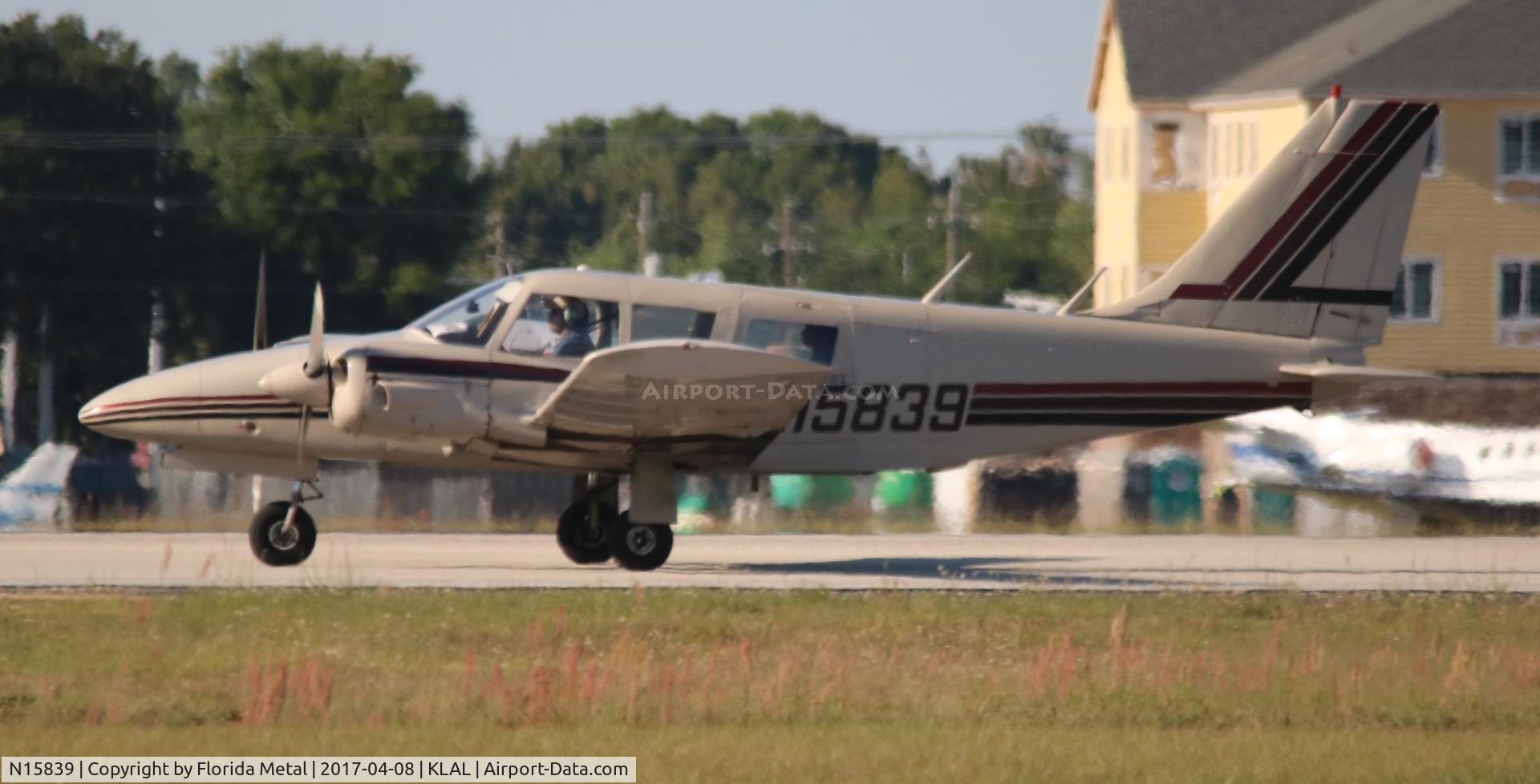 N15839, 1972 Piper PA-34-200 C/N 34-7350100, PA-34-200