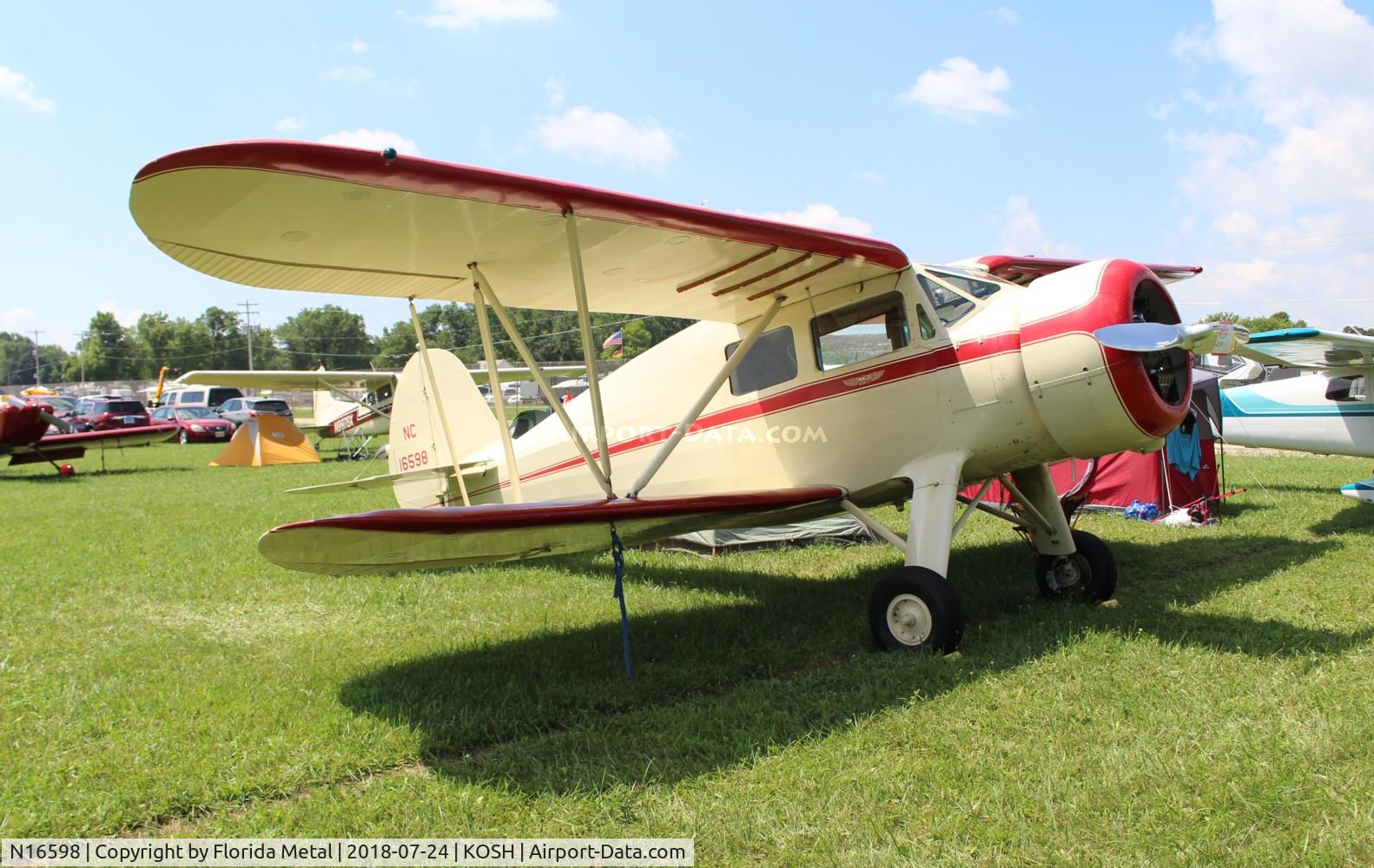 N16598, 1936 Waco YKS-6 C/N 4522, Waco YKS-6
