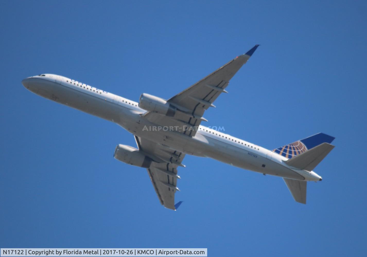 N17122, 1997 Boeing 757-224 C/N 27564, United 757-224