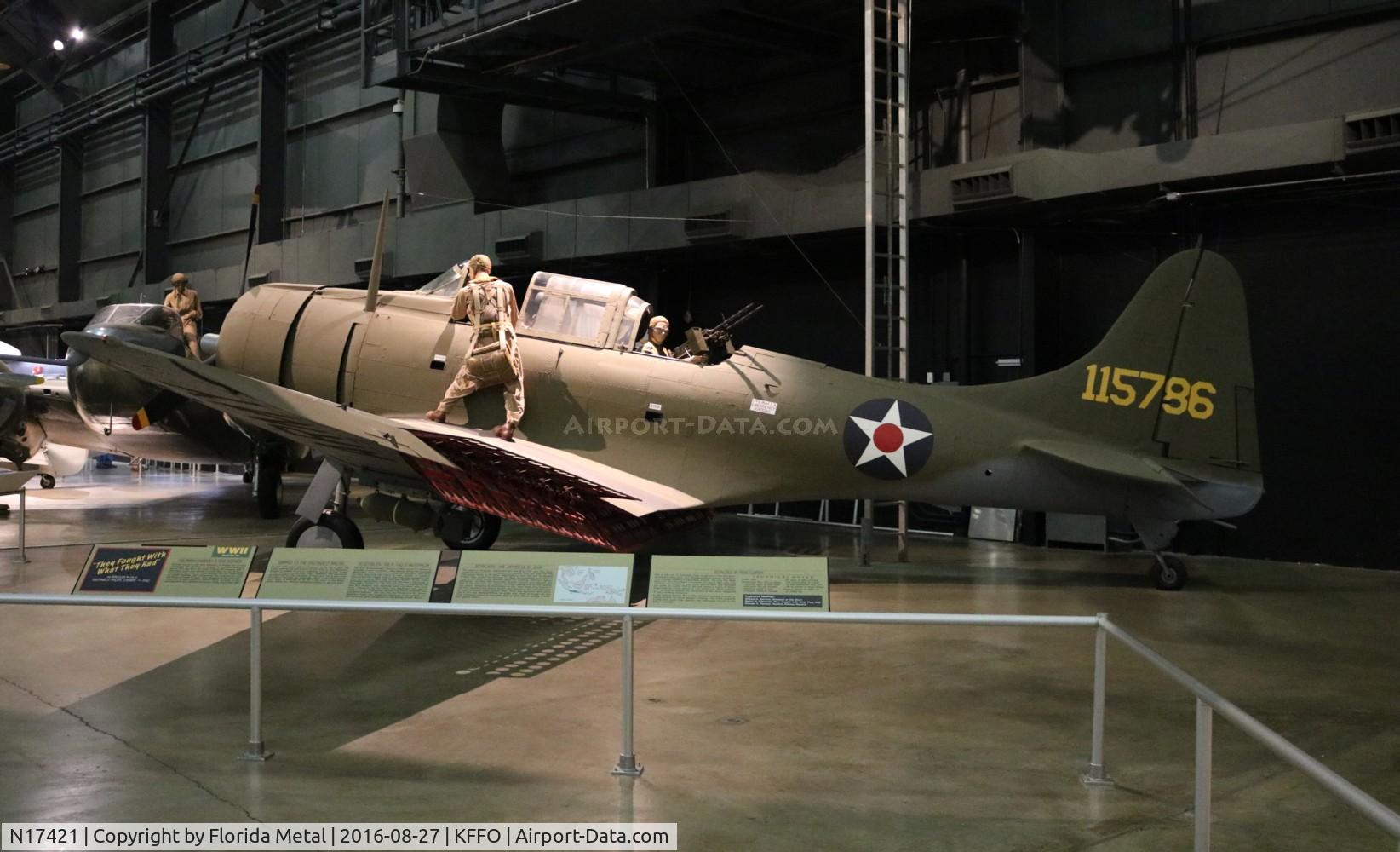 N17421, 1943 Douglas A-24B Banshee C/N 17421, A-24B
