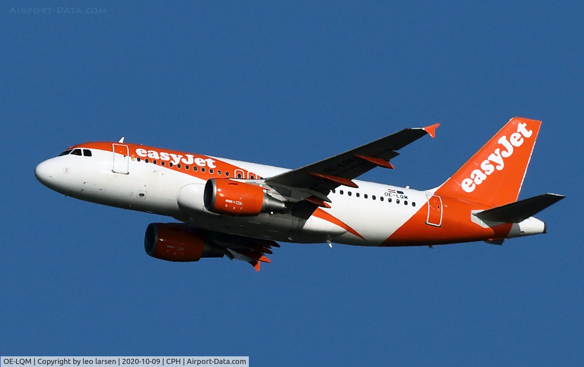 OE-LQM, 2009 Airbus A319-111 C/N 3824, Copenhagen 9.10.2020