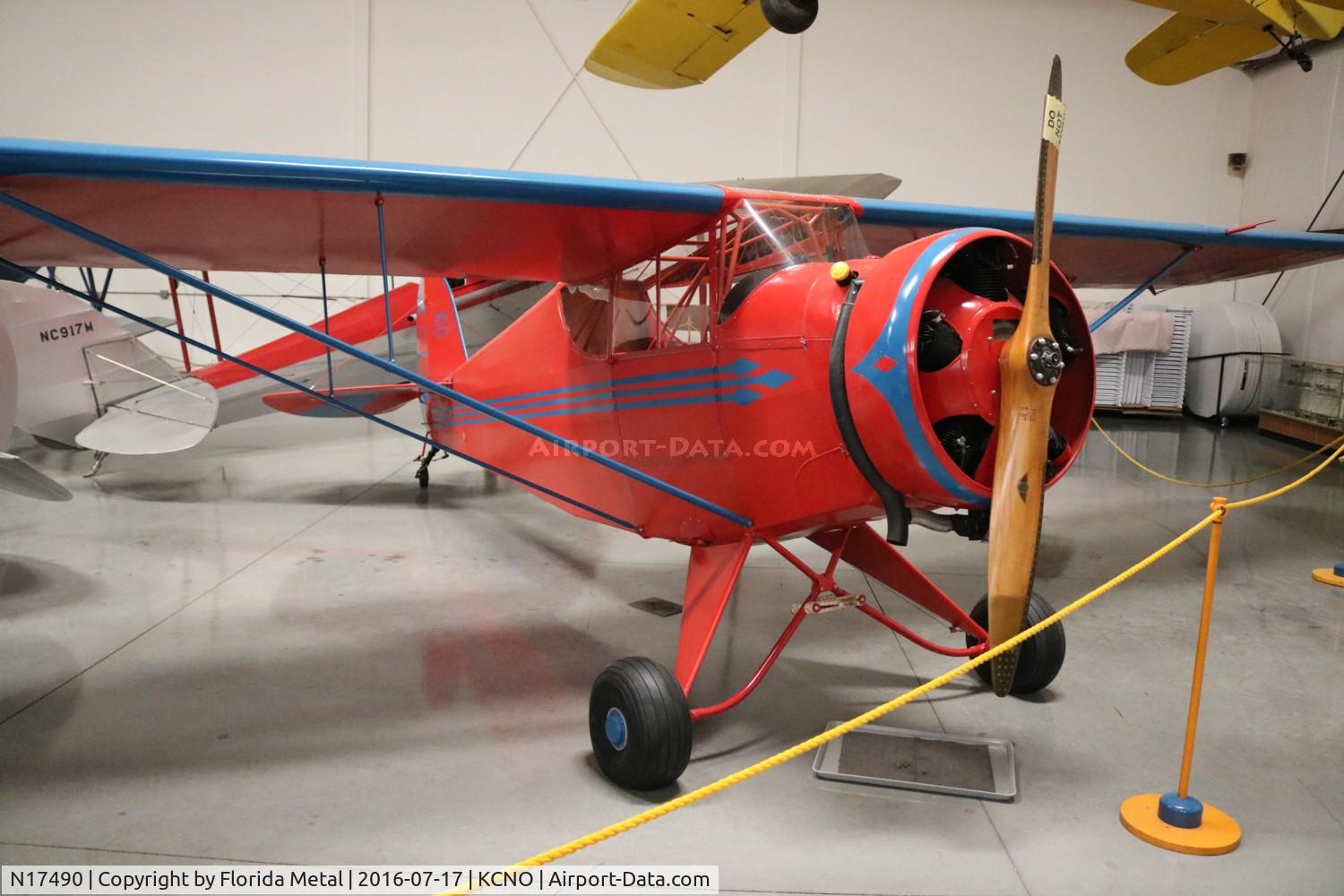 N17490, 1937 Porterfield 35-70 Flyabout C/N 190, Porterfield 35-70