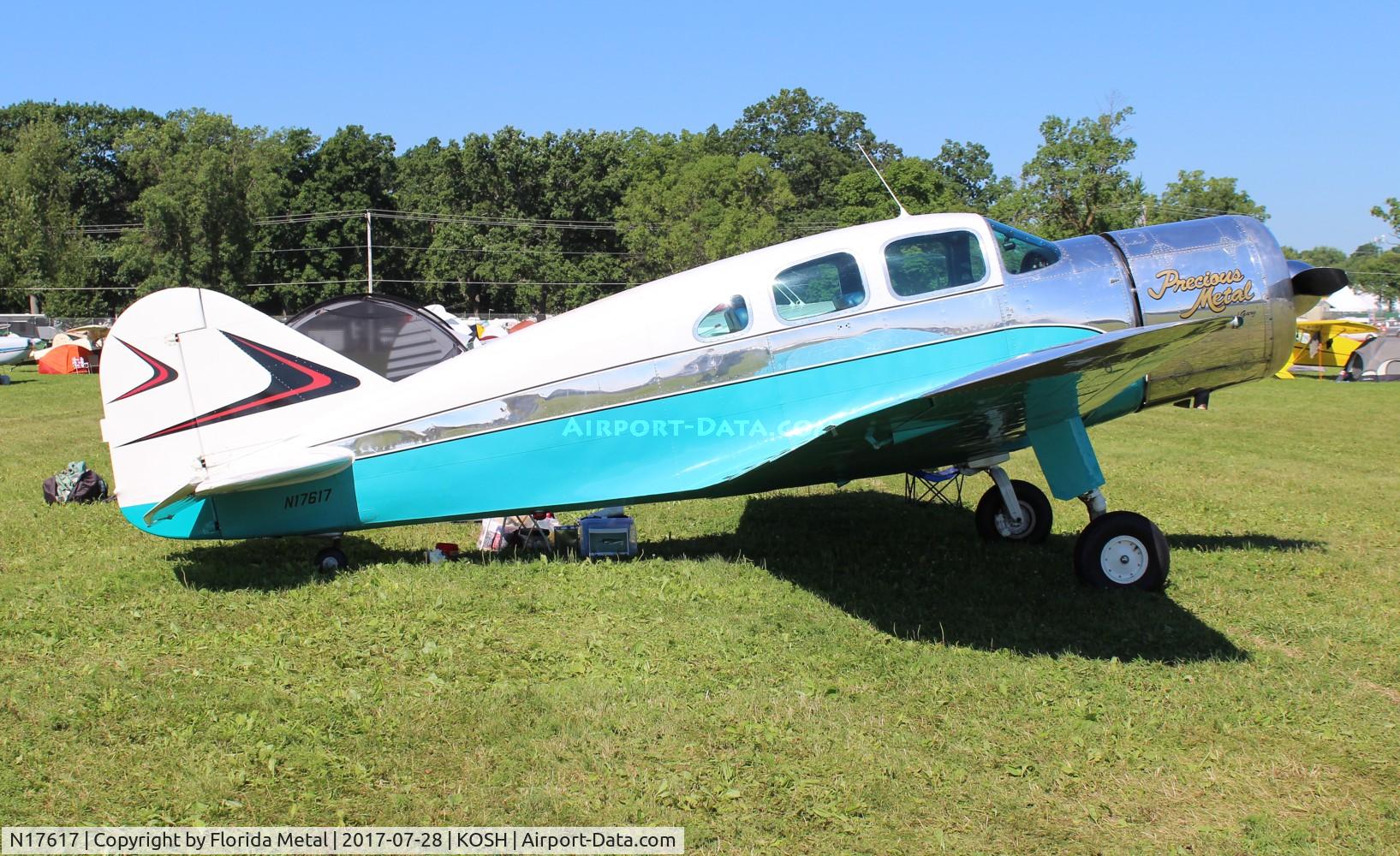 N17617, 1938 Spartan 7W Executive C/N 16, Spartan 7W