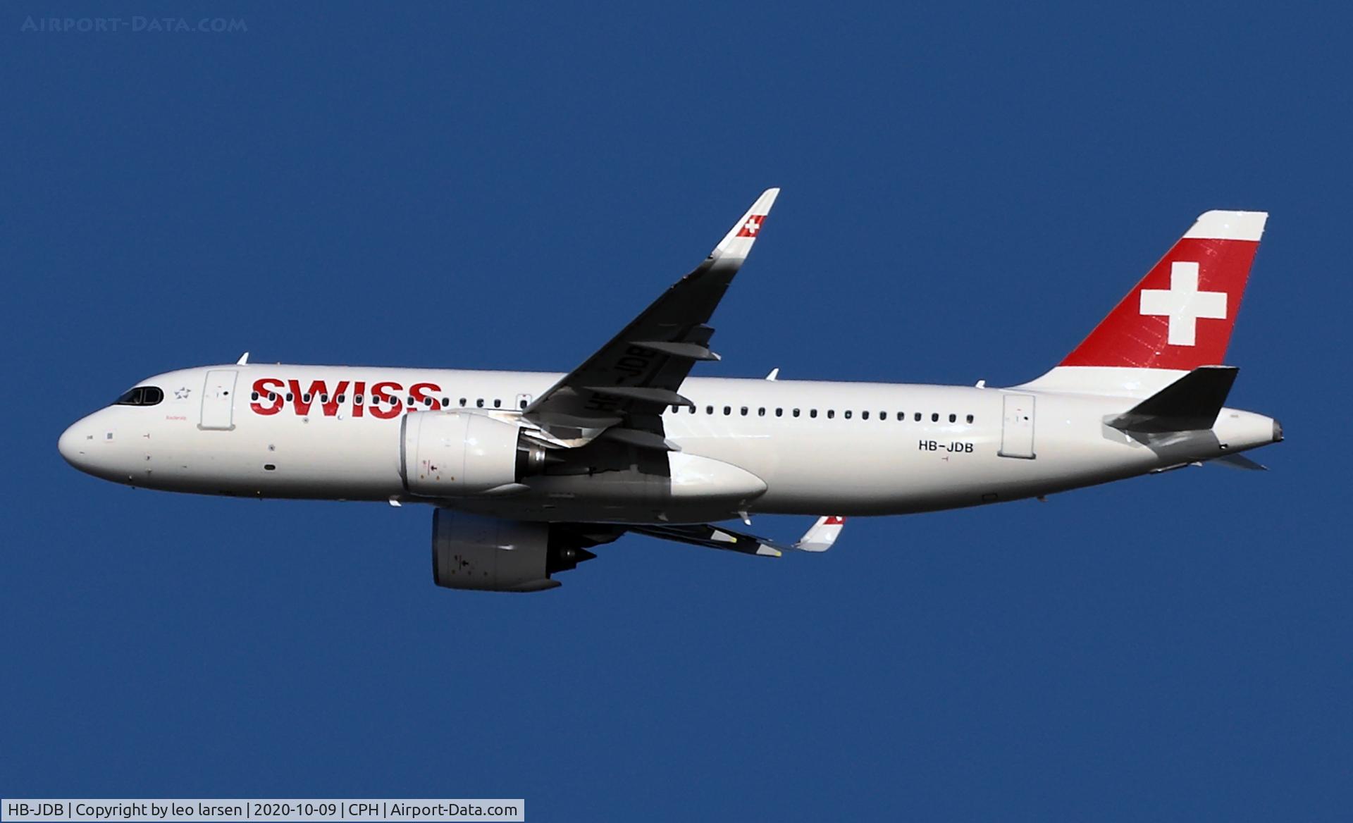 HB-JDB, 2020 Airbus A320-271N C/N 9379, Copenhagen 9.10.2020