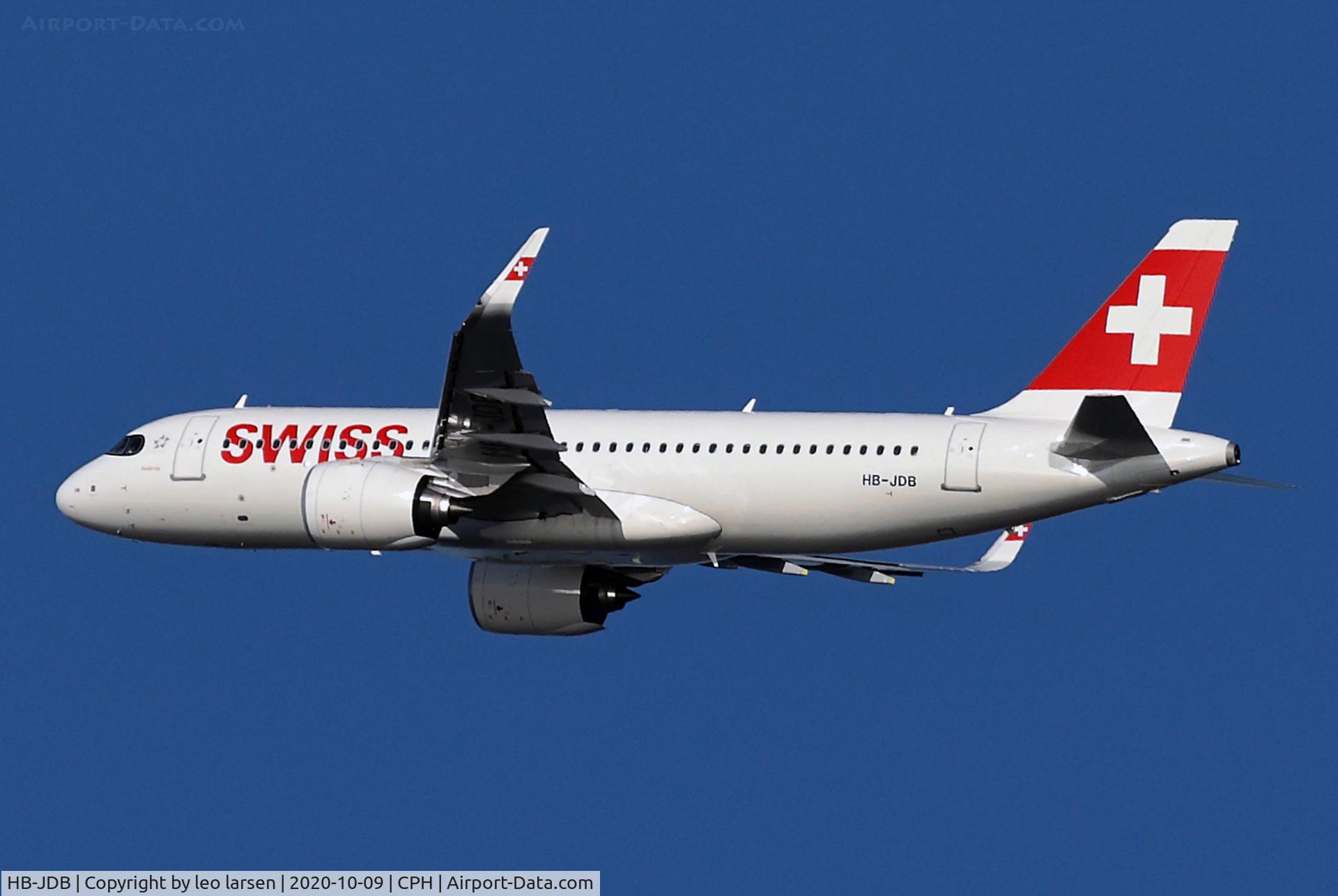 HB-JDB, 2020 Airbus A320-271N C/N 9379, Copenhagen 9.10.2020