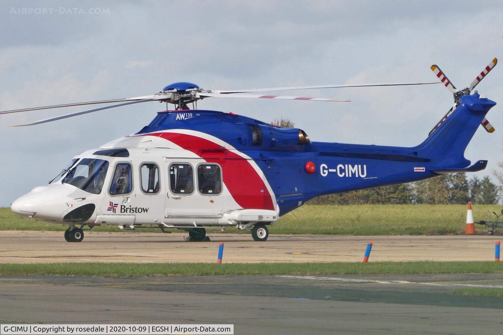 G-CIMU, 2015 AgustaWestland AW-139 C/N 31583, On the Western Apron