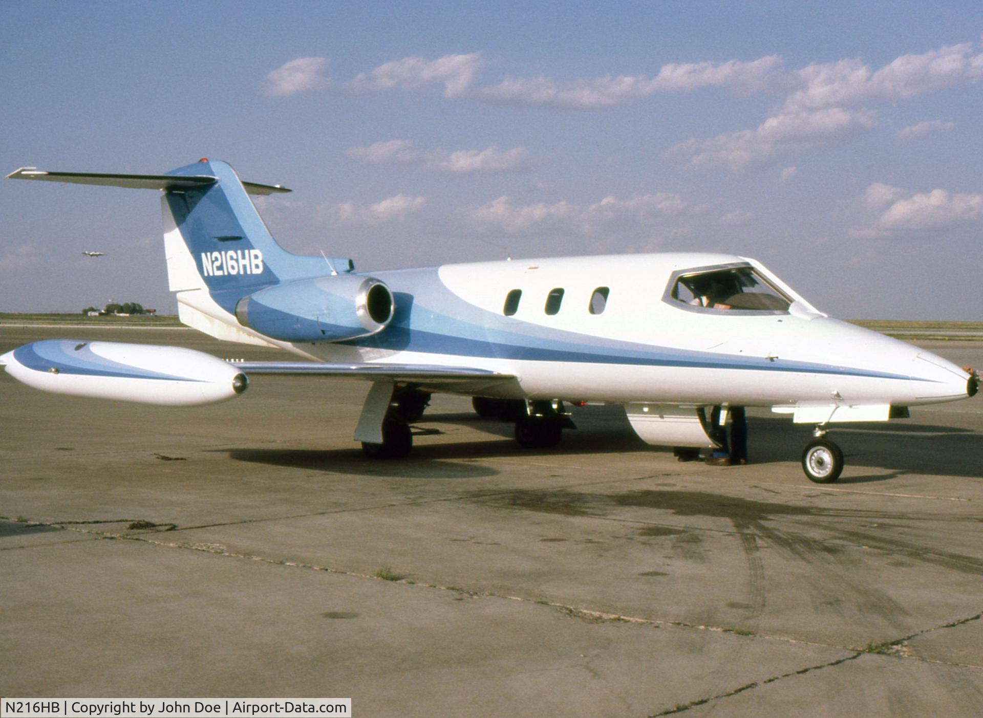 N216HB, 1973 Learjet 24D C/N 275, At Wichita FBO