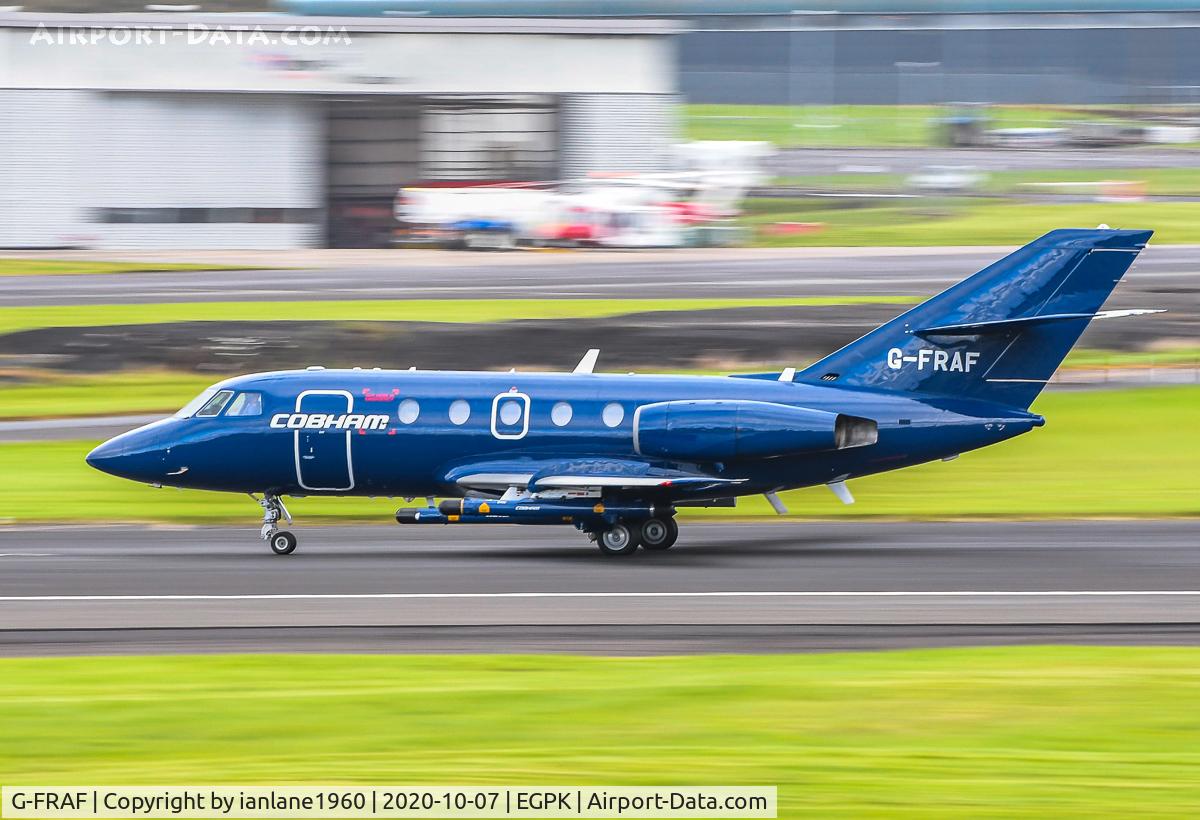 G-FRAF, 1974 Dassault Falcon (Mystere) 20E C/N 295, Cobham Falcon Joint Warrior 2020