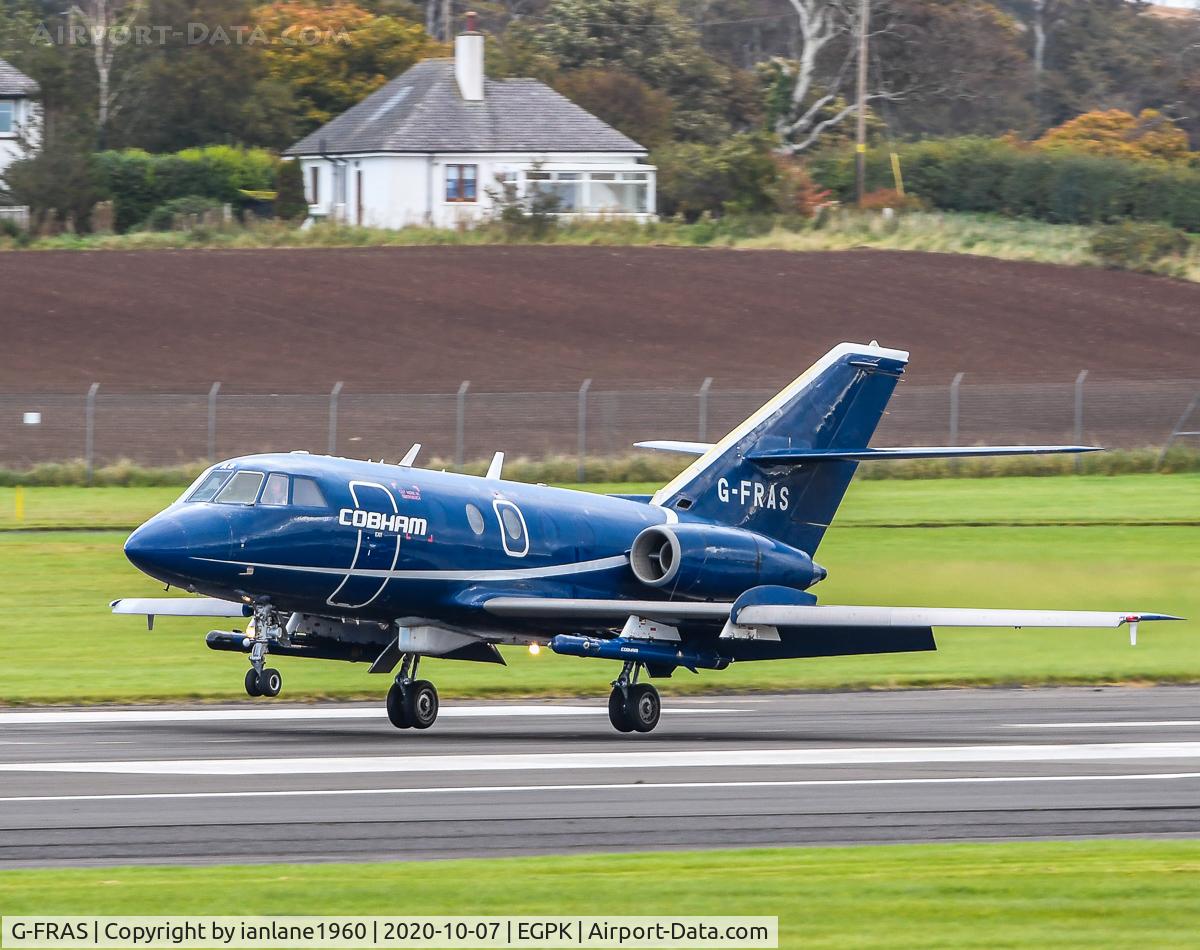 G-FRAS, 1967 Dassault Falcon (Mystere) 20DC C/N 82, Cobham Falcon Joint Warrior 2020