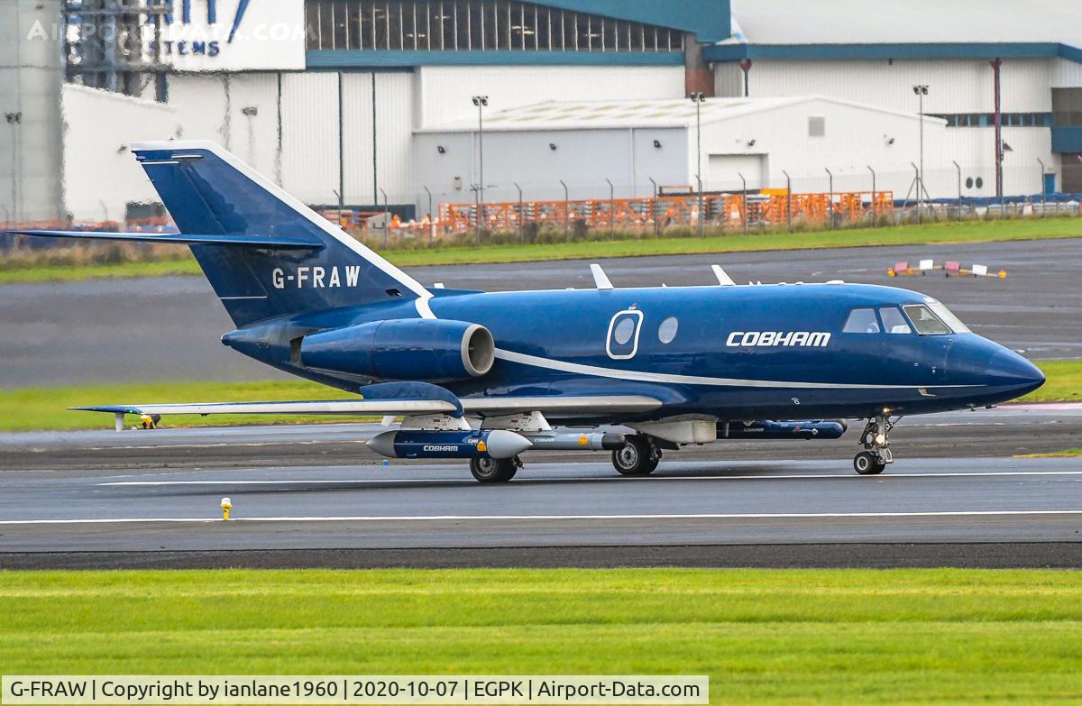 G-FRAW, 1967 Dassault Falcon (Mystere) 20C C/N 114, Cobham Falcon Joint Warrior 2020