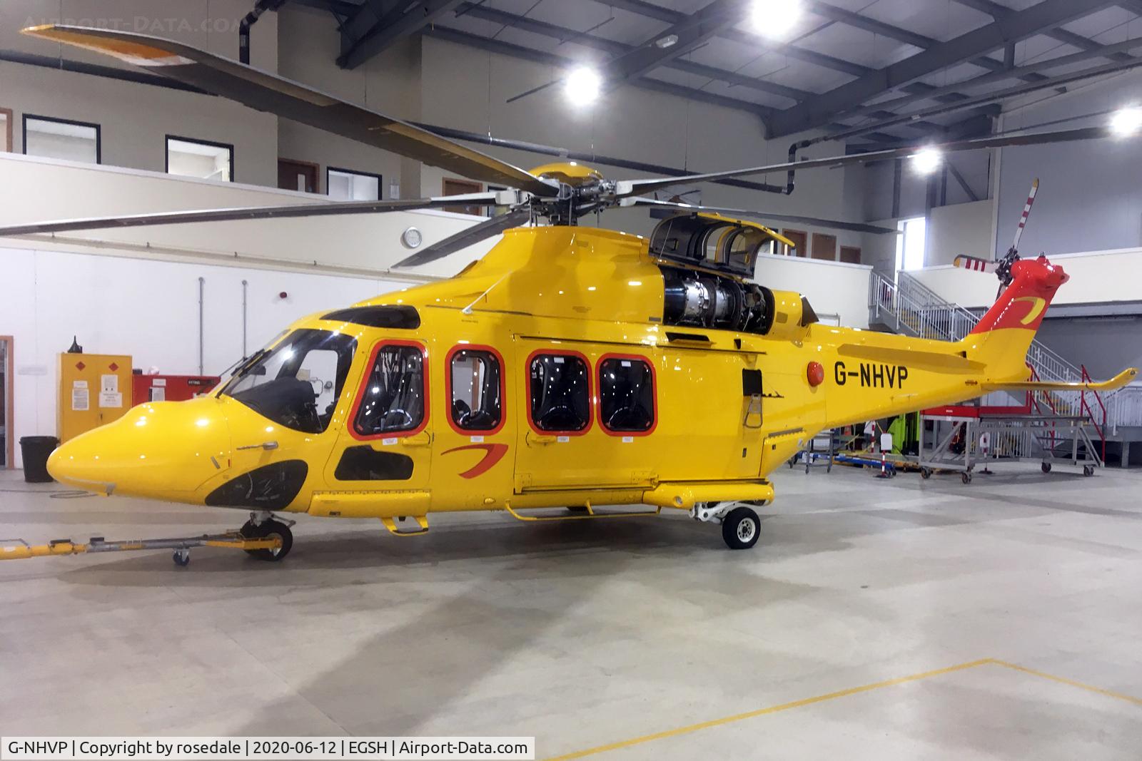 G-NHVP, 2018 AgustaWestland AW-139 C/N 41513, Norwich
