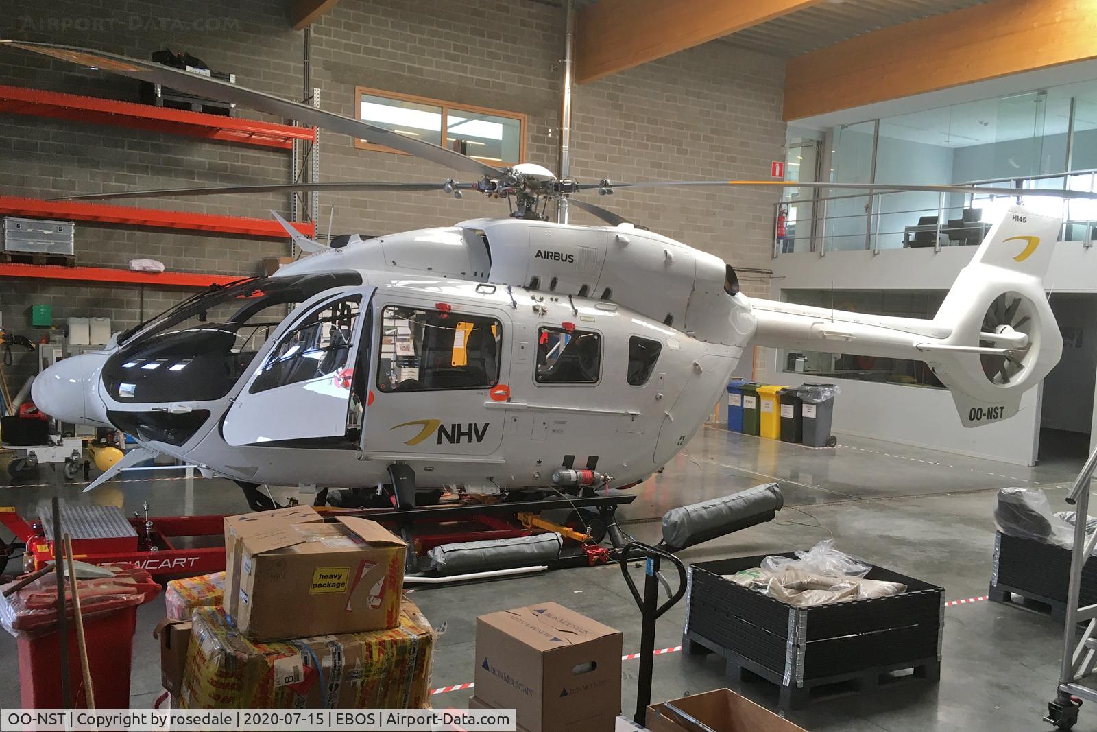 OO-NST, 2018 Airbus Helicopters H-145 (BK-117D-2) C/N 20221, On call