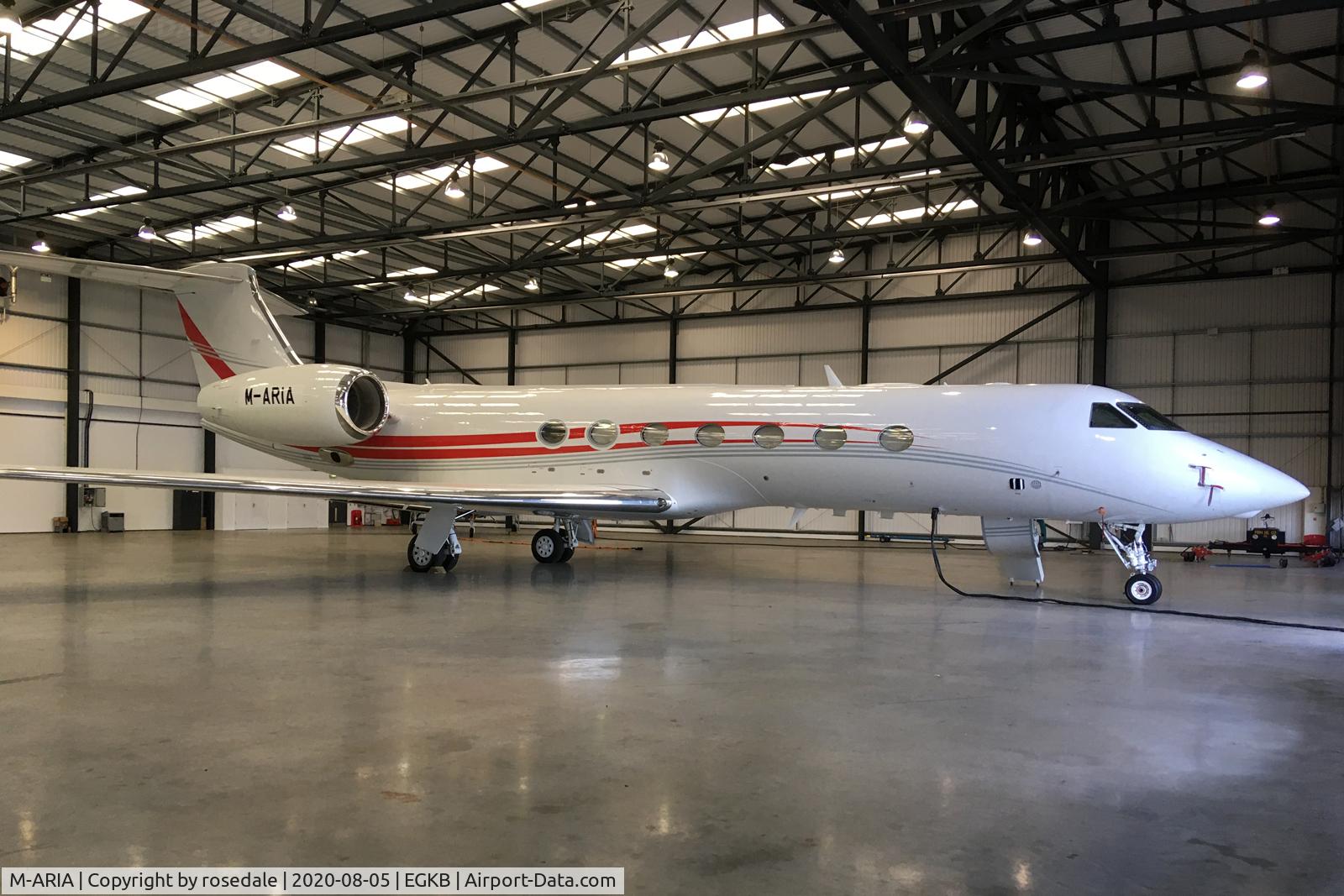 M-ARIA, 2012 Gulfstream Aerospace GV-SP (G550) C/N 5370, New to the IOM Register