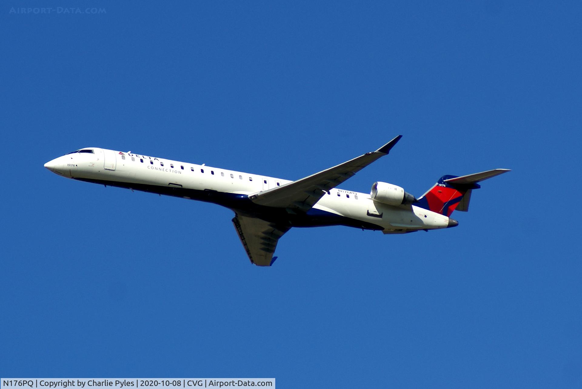 N176PQ, 2008 Bombardier CRJ-900ER (CL-600-2D24) C/N 15176, Endeavor opf Delta