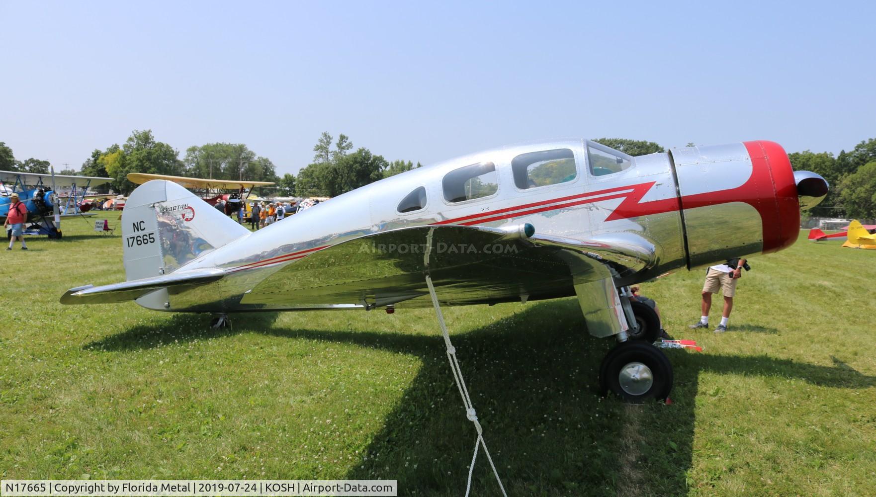 N17665, 1940 Spartan 7W Executive C/N 31, Spartan 7W