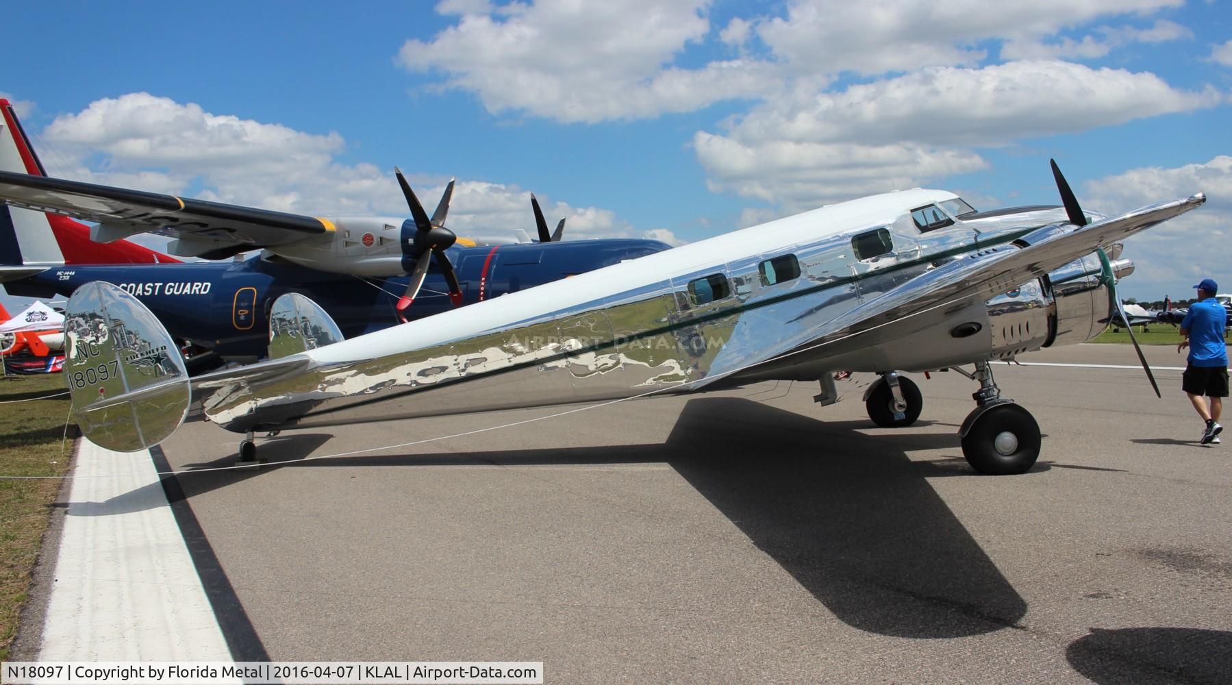 N18097, 1938 Lockheed 12A Electra Junior C/N 1250, Electra Jr