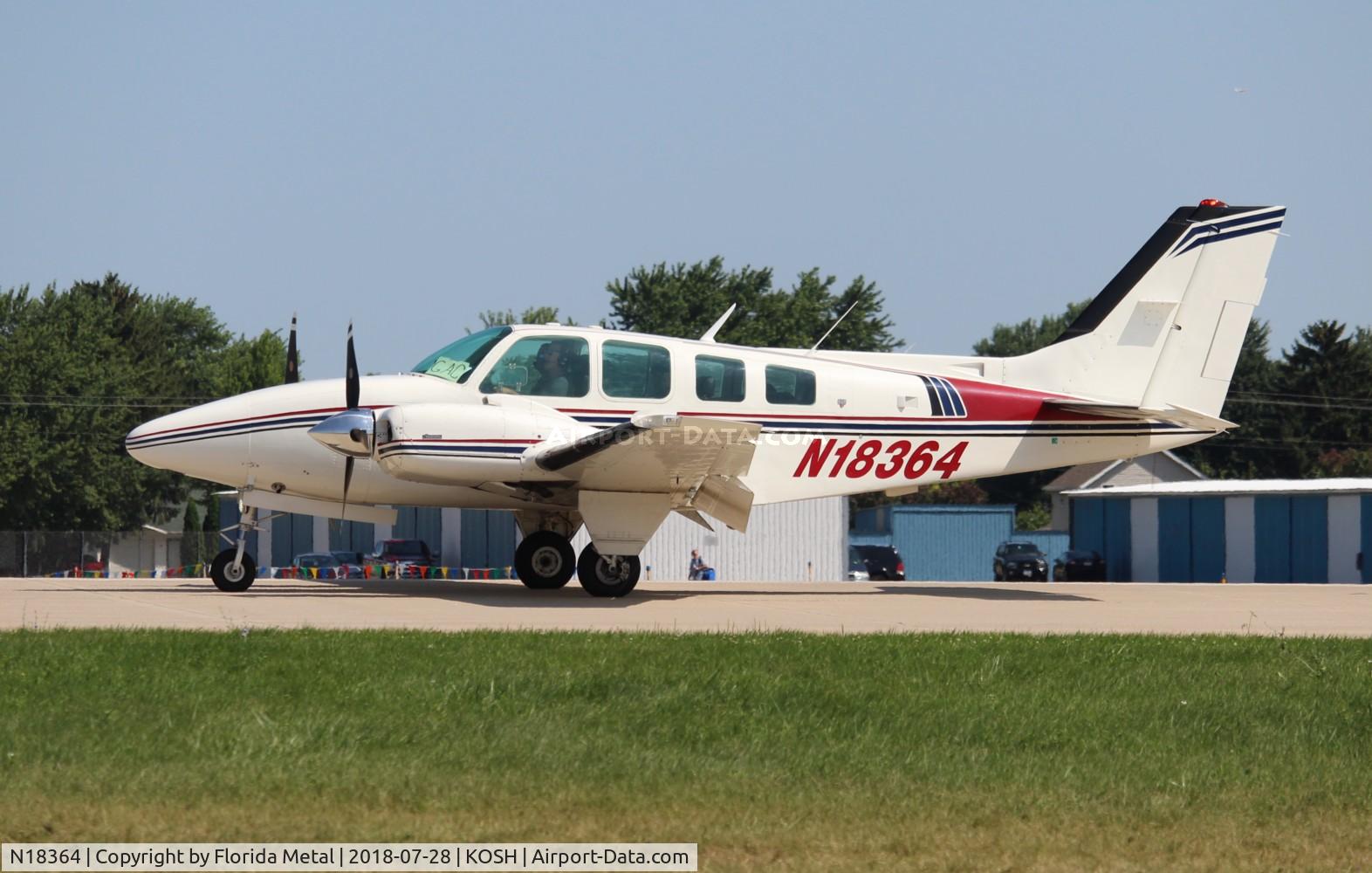 N18364, 1977 Beech 58 Baron C/N TH-854, Baron 58