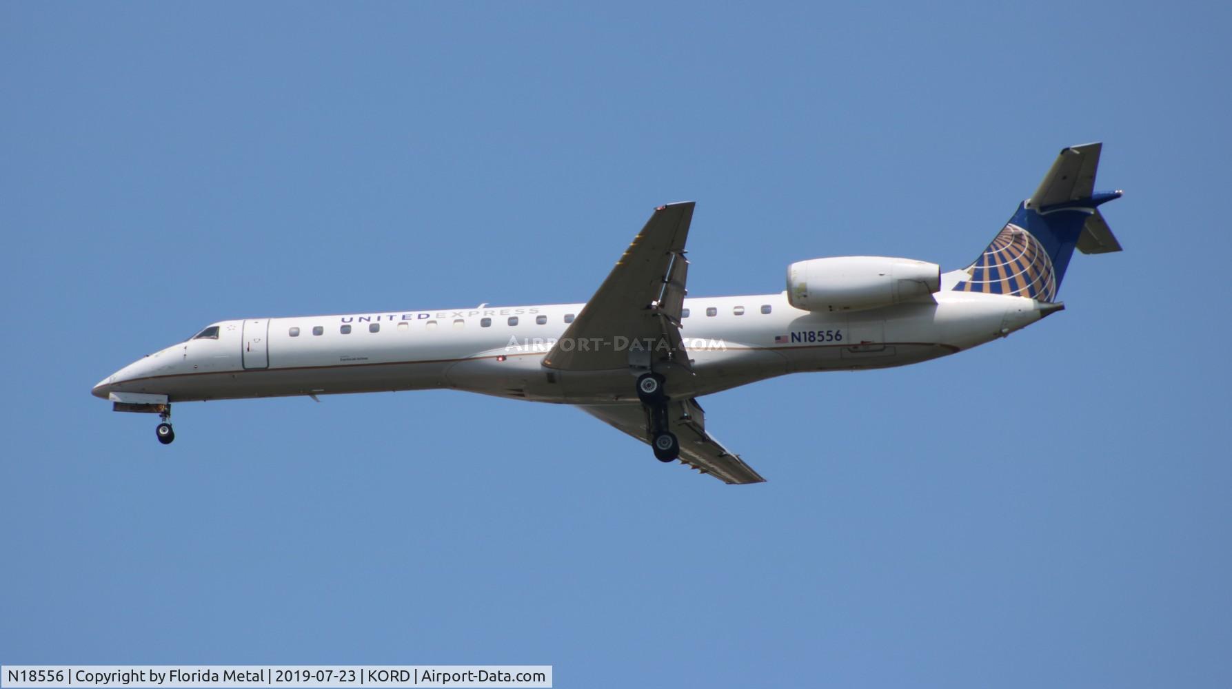 N18556, 2002 Embraer ERJ-145LR (EMB-145LR) C/N 145595, United Express EMB-145LR