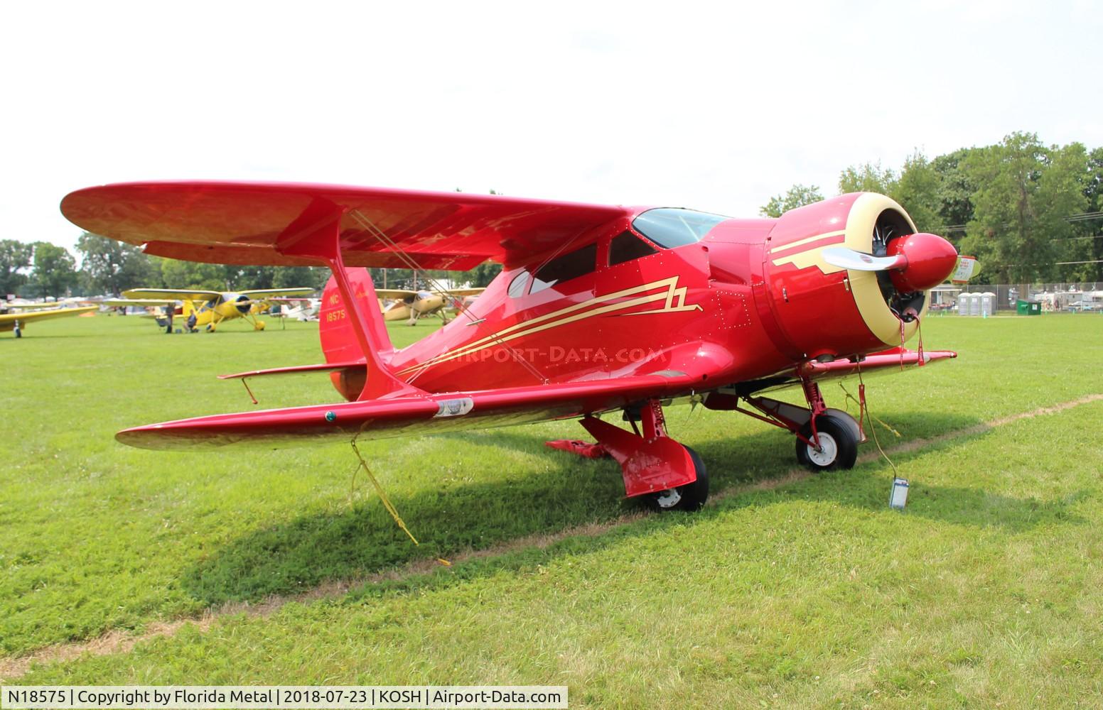 N18575, 1937 Beech D17S Staggerwing C/N 179, Beech D17S