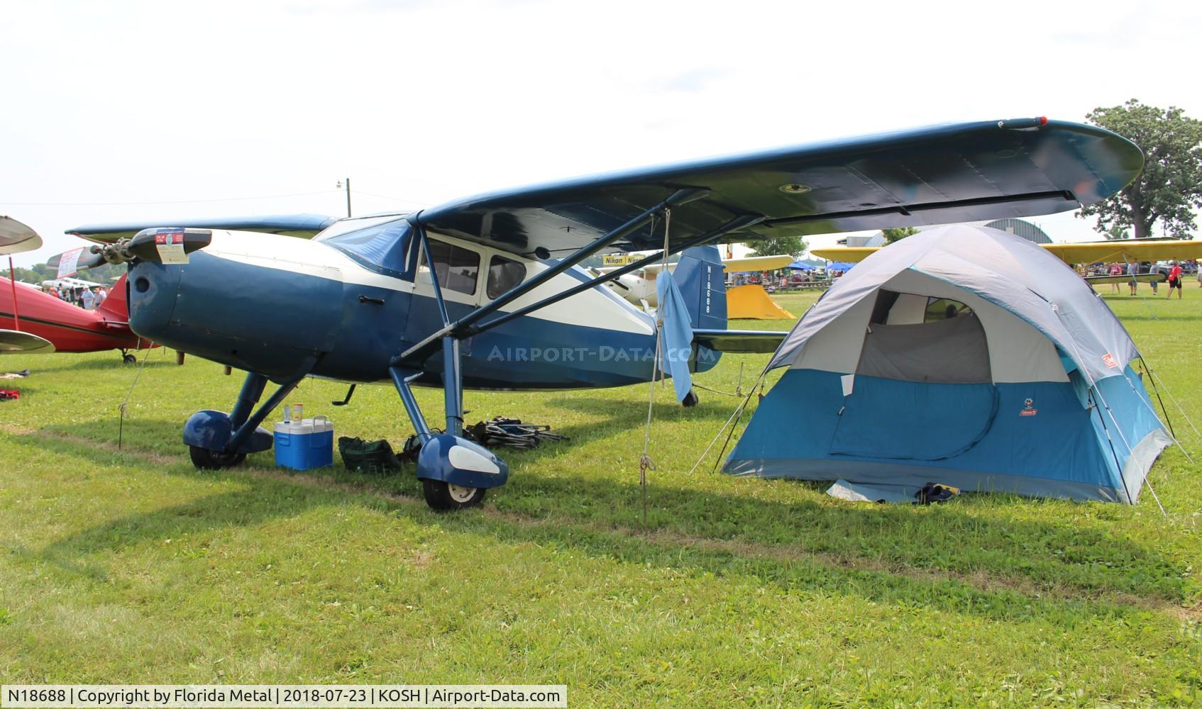 N18688, 1939 Fairchild 24R-46 C/N W-101, Fairchild 24R-46
