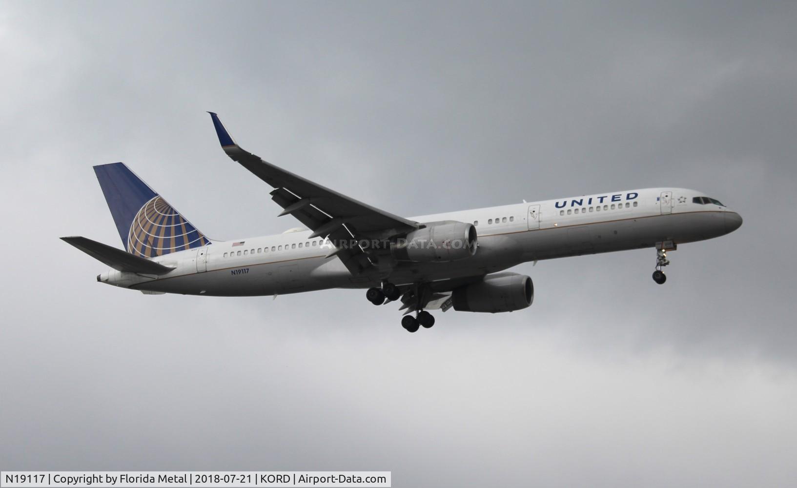 N19117, 1996 Boeing 757-224 C/N 27559, United 757-224