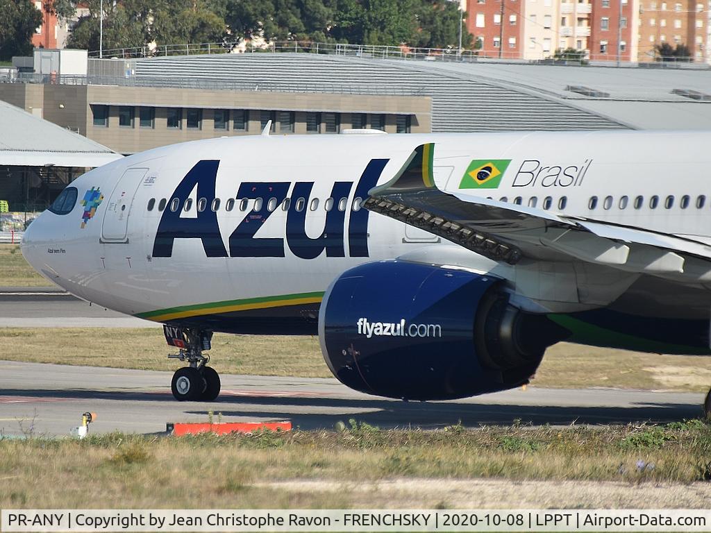 PR-ANY, 2018 Airbus A330-941N C/N 1895, Lisbon (LIS) to Campinas (VCP), flight AD8751