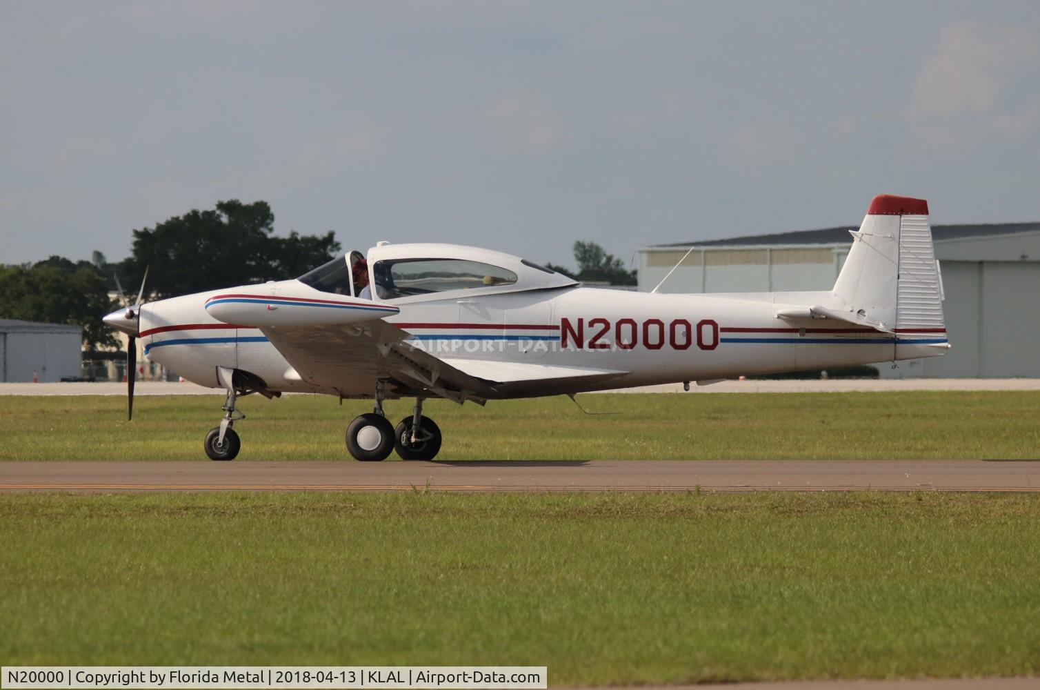 N20000, 1958 Ryan Navion A C/N NAV-4-1787, Navion A