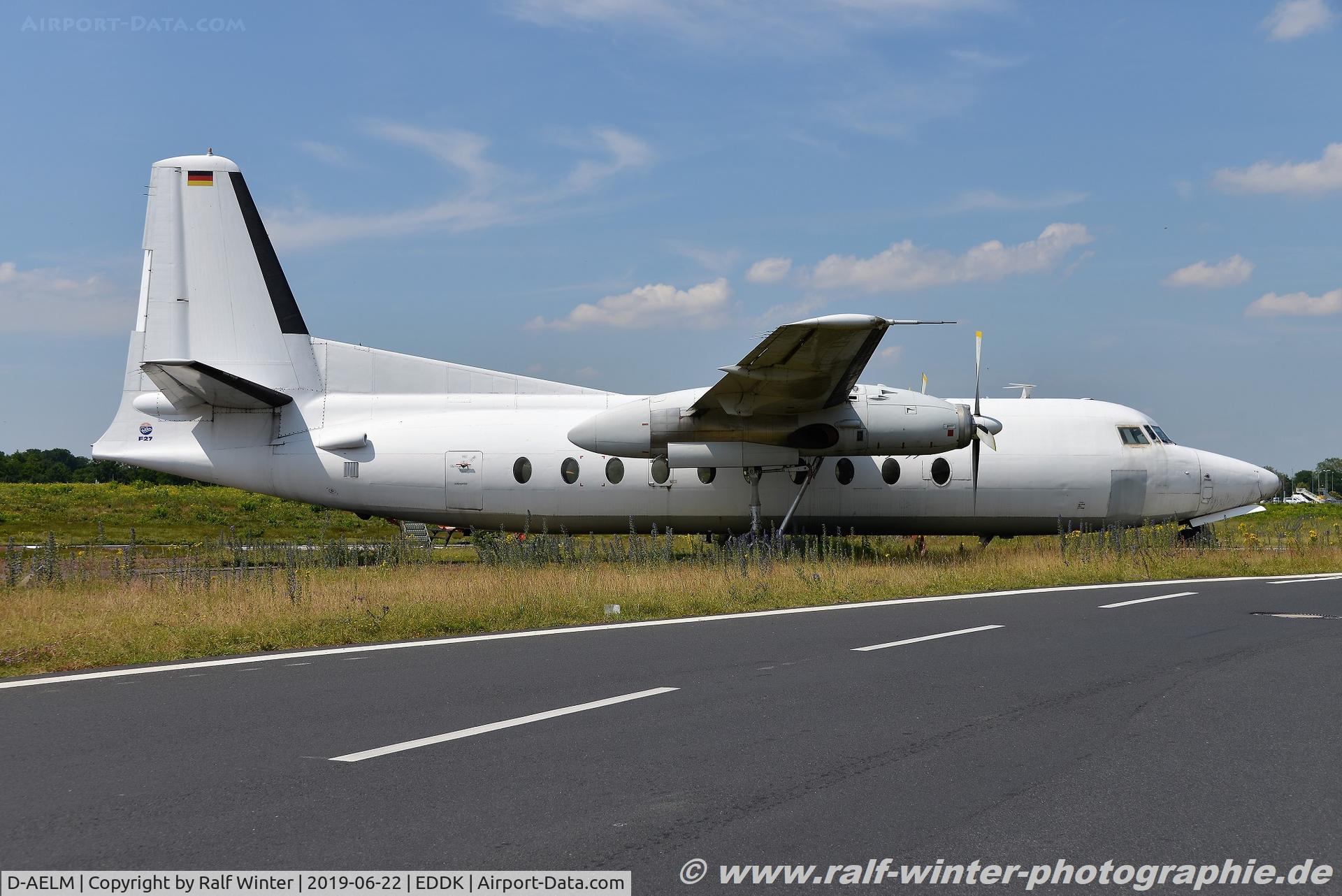 D-AELM, 1970 Fokker F.27-600 Friendship C/N 10450, Fokker F-27-600RF Friendship - WL WDL WDL Aviation - 10450 - D-AELM - 22.06.2019 - CGN