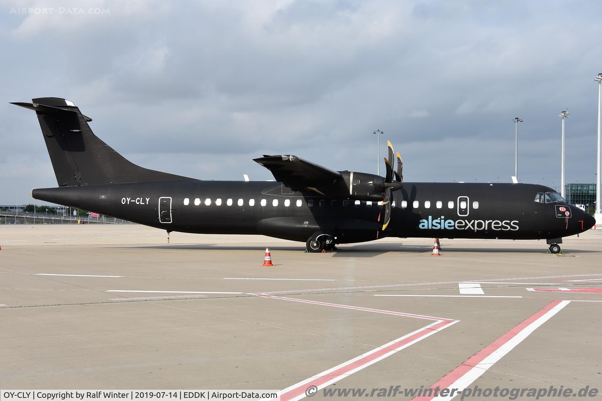 OY-CLY, 2008 ATR 72-212A C/N 799, ATR 72-212A 500 - 6I MMD Alsie Express - 799 - OY-CLY - 14.07.2019 - CGN