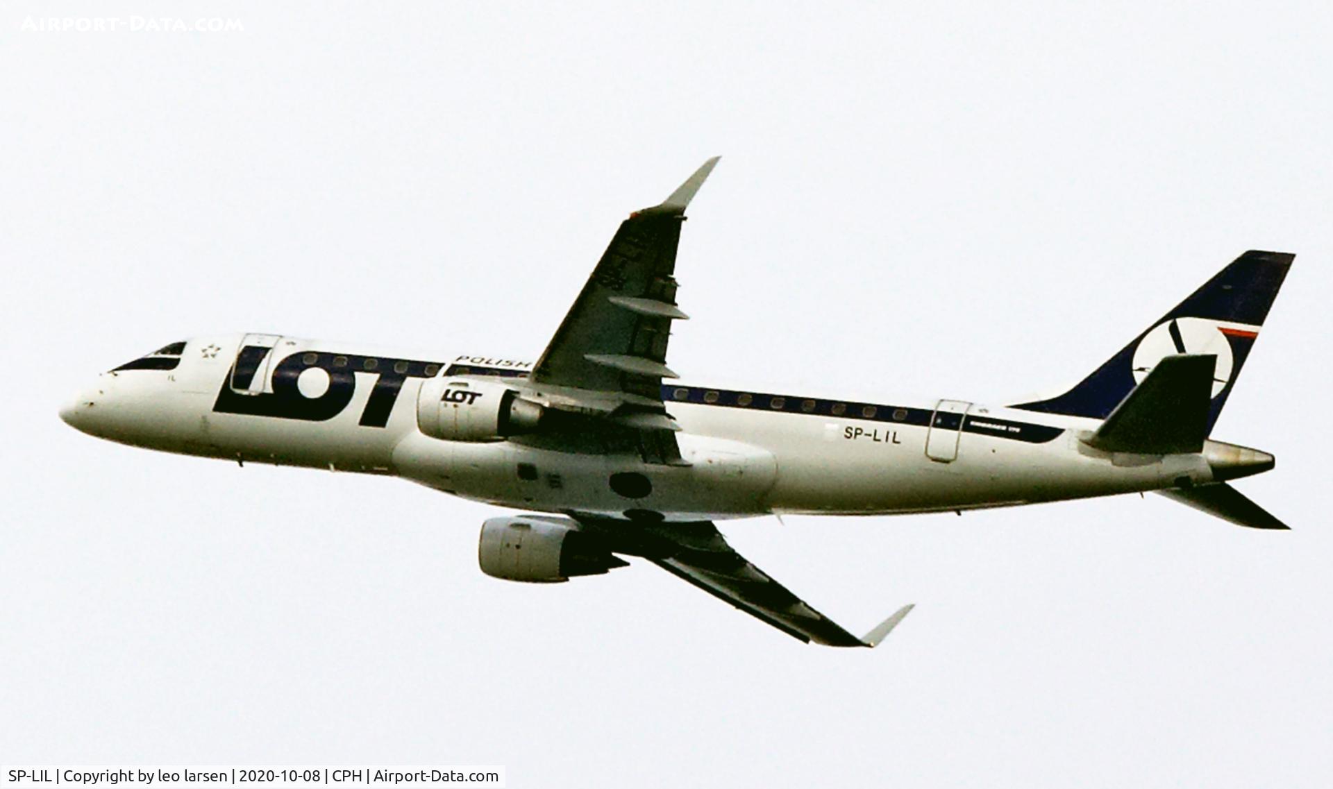 SP-LIL, 2010 Embraer 175LR (ERJ-170-200LR) C/N 17000306, Copenhagen 8.10.2020