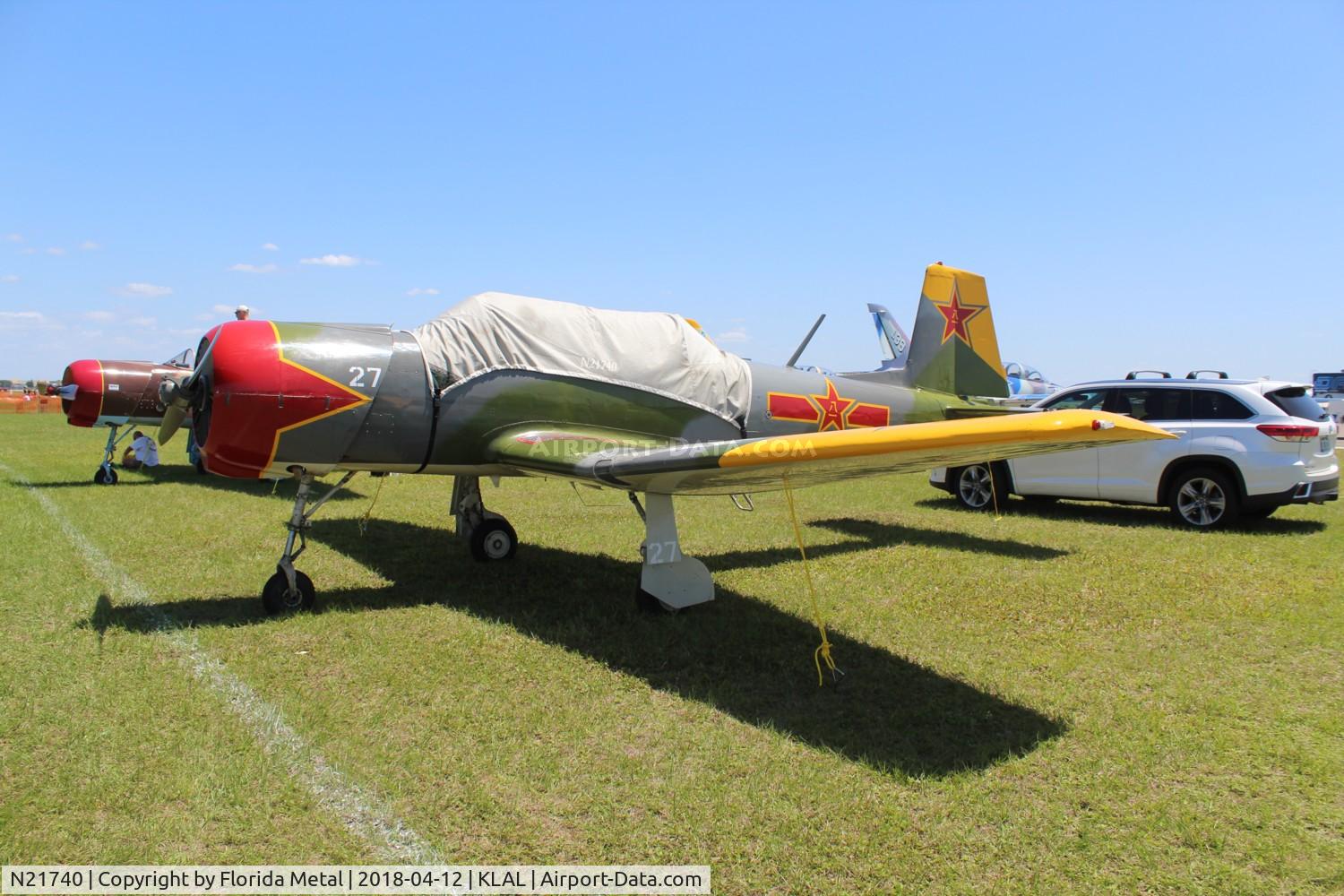 N21740, 1991 Nanchang CJ-6 C/N 3932005, CJ-6A