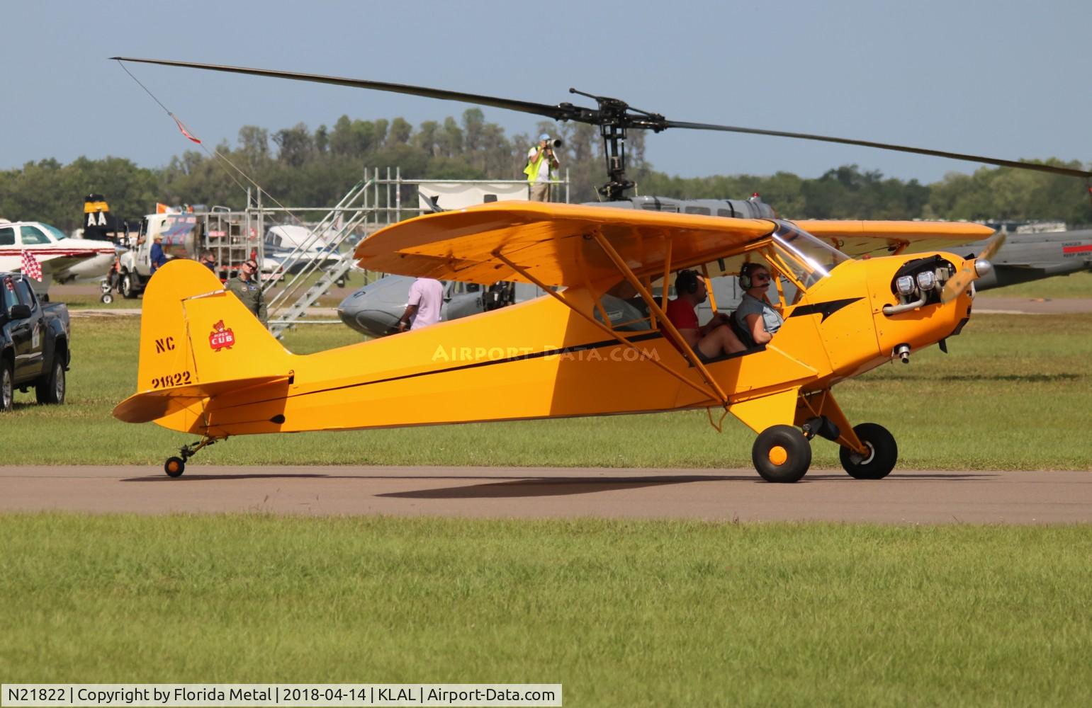 N21822, 1938 Piper J3C-65 Cub Cub C/N 2604, Piper J3 Cub