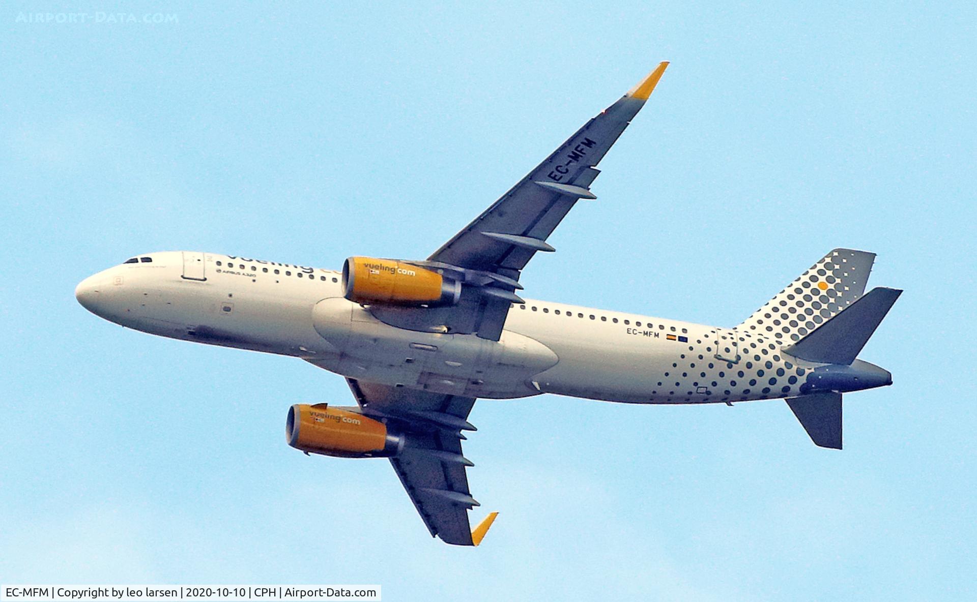 EC-MFM, 2015 Airbus A320-232 C/N 6571, Copenhagen 10.10.2020