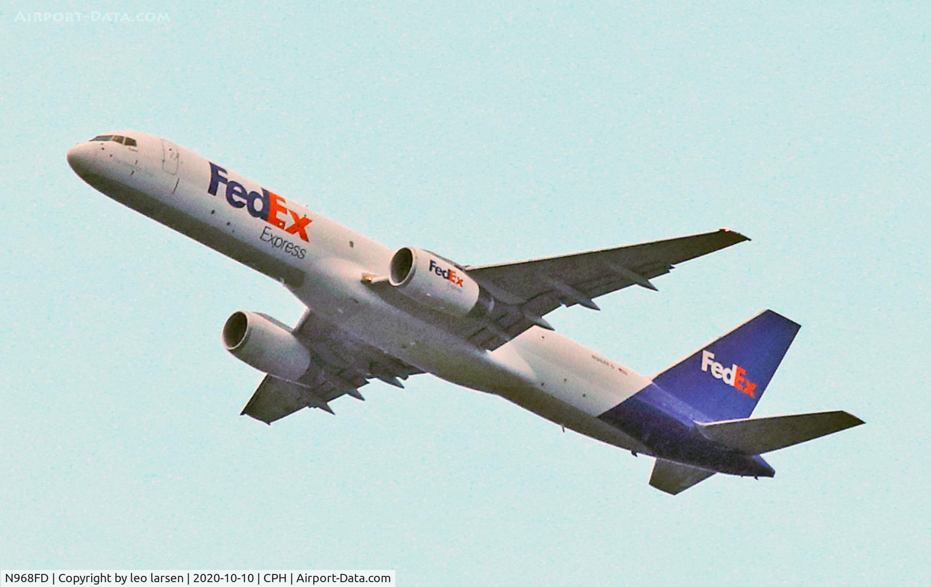 N968FD, 1995 Boeing 757-28A C/N 26274, Copenhagen 10.10.2020