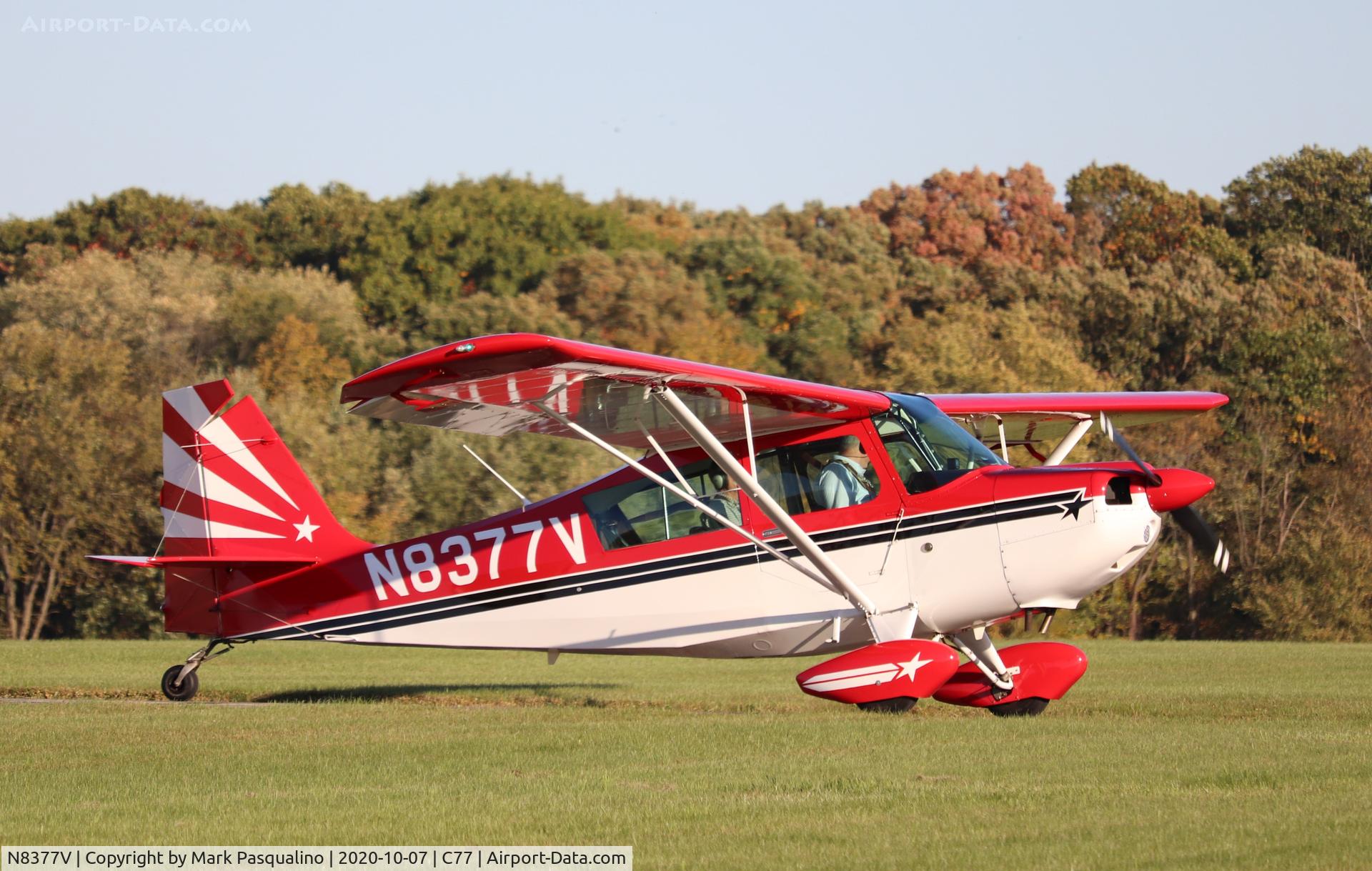 N8377V, 1966 Champion 7ECA Citabria C/N 280, Champion 7ECA