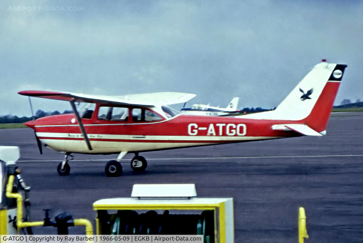 G-ATGO, 1965 Reims Cessna F172G Skyhawk C/N 0181, G-ATGO   R/Cessna F.172G Skyhawk [0181] Biggin Hill~G 09/05/1966