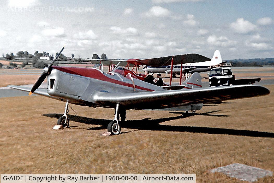 G-AIDF, Miles M14A Hawk Trainer 3 C/N 1766, G-AIDF   Miles M.14A Hawk Trainer 3 [1766] (Place & Date unknown) @ 1960's