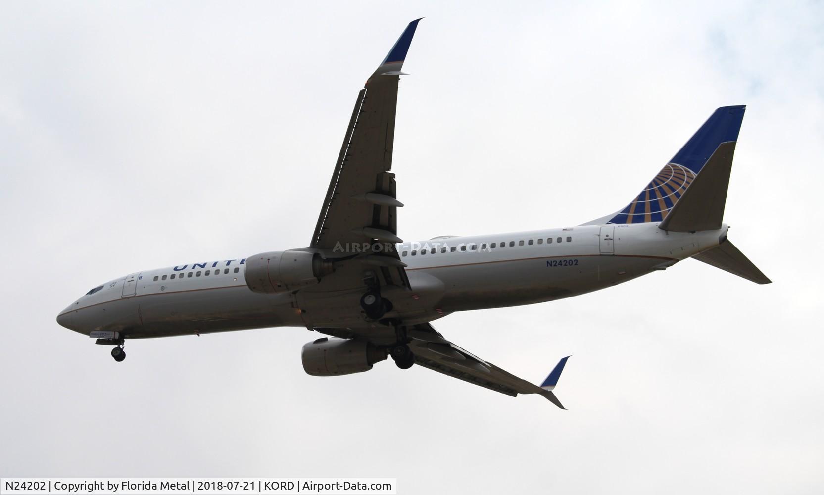 N24202, 2000 Boeing 737-824 C/N 30429, United 737-824