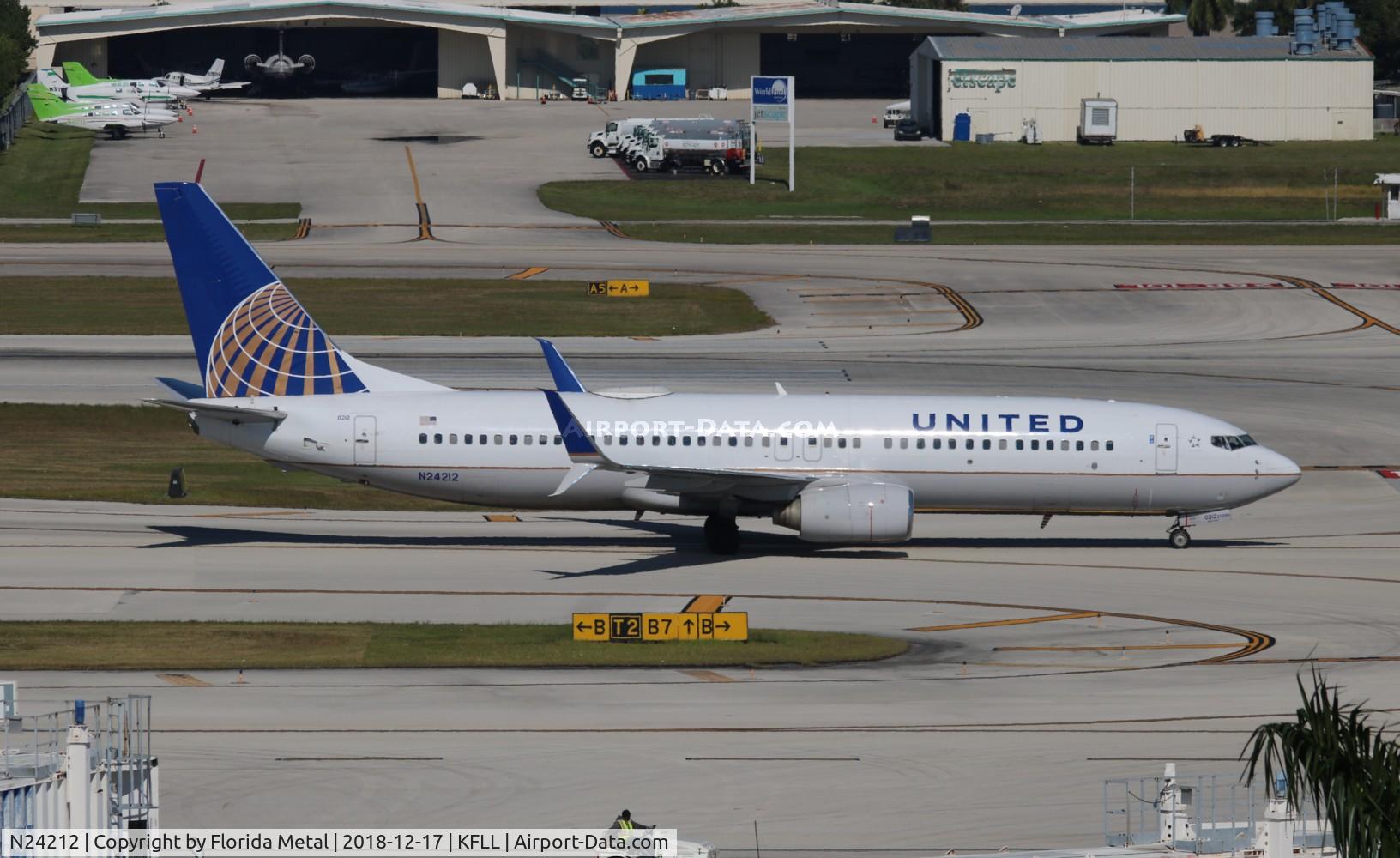 N24212, 1998 Boeing 737-824 C/N 28772, United 737-824