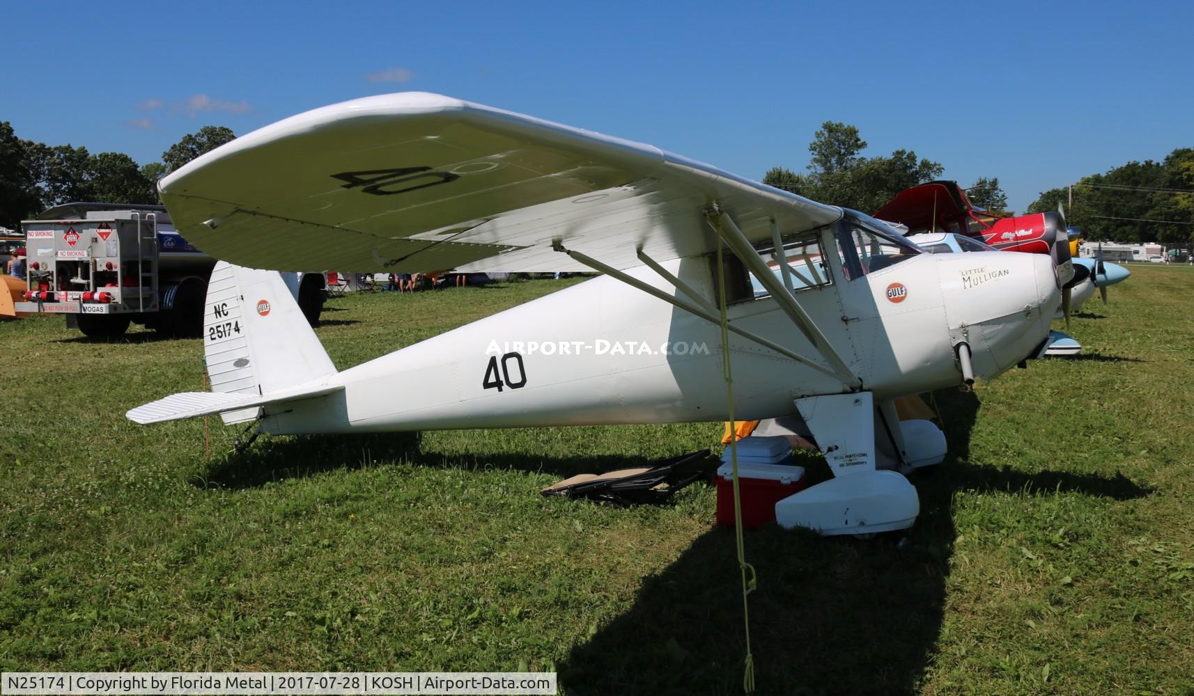 N25174, 1939 Luscombe 8A Silvaire C/N 1098, Luscombe 8A