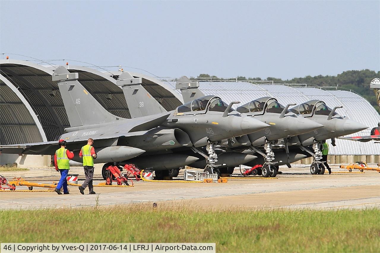 46, 2016 Dassault Rafale M C/N 46, Dassault Rafale M, Flight line, Landivisiau Naval Air Base (LFRJ) Tiger Meet 2017