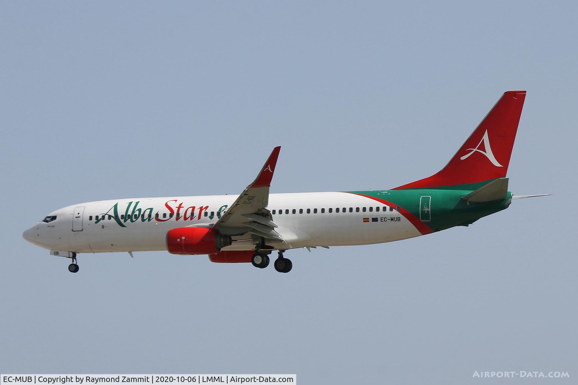 EC-MUB, 2003 Boeing 737-86J C/N 32920, B737-800 EC-MUB Alba Star