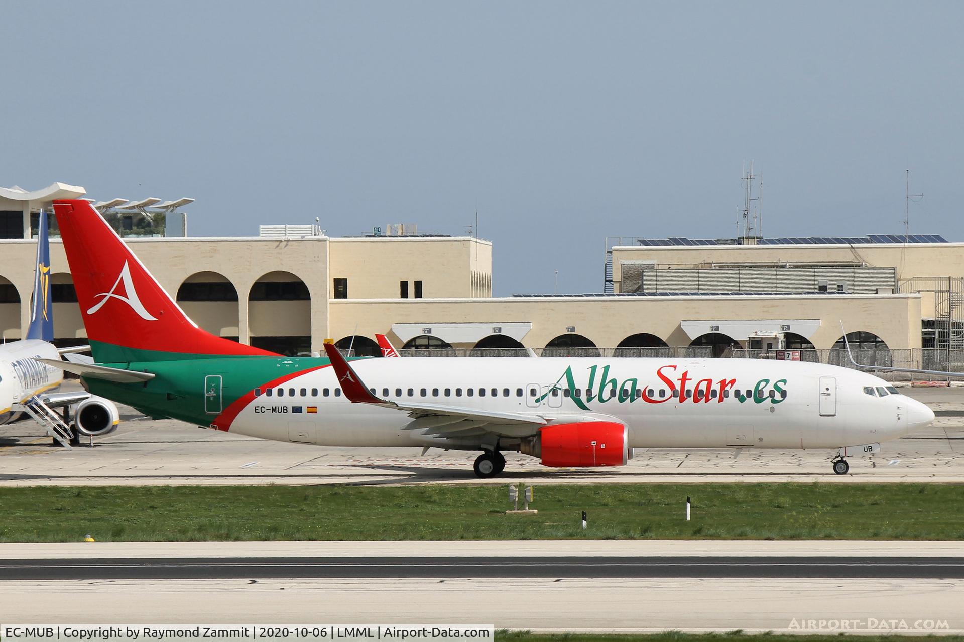 EC-MUB, 2003 Boeing 737-86J C/N 32920, B737-800 EC-MUB Alba Star