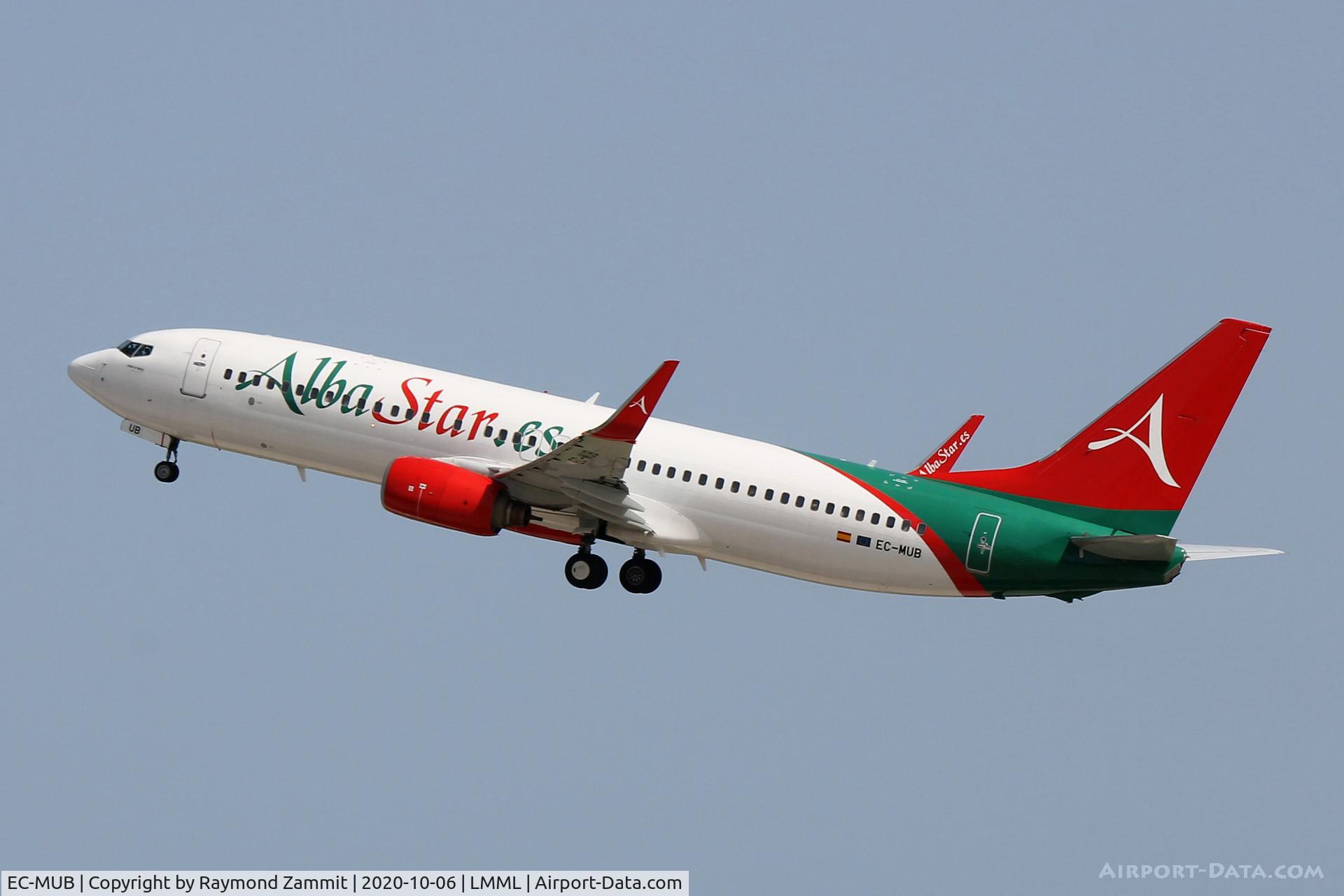 EC-MUB, 2003 Boeing 737-86J C/N 32920, B737-800 EC-MUB Alba Star