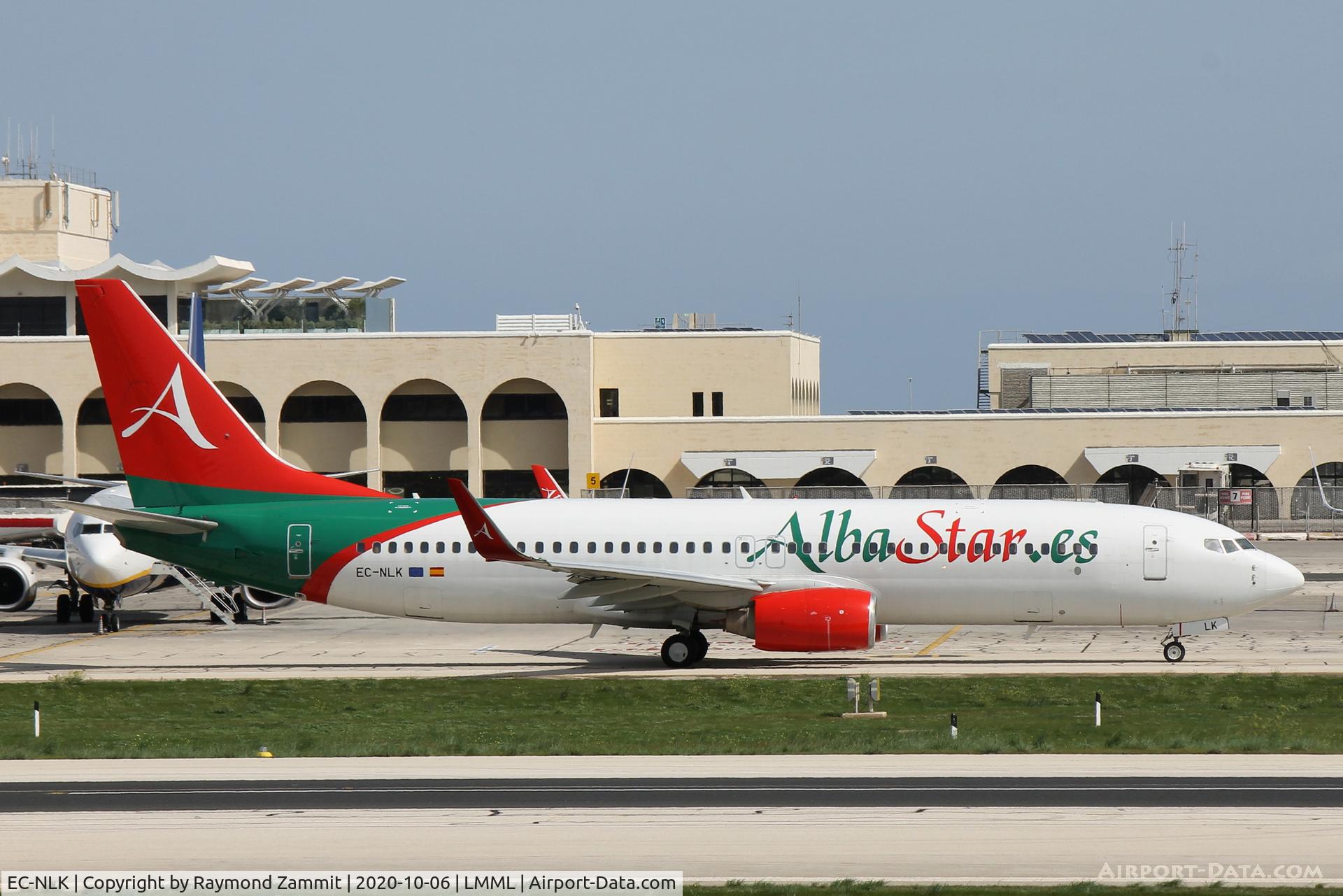 EC-NLK, 2003 Boeing 737-81M C/N 33104, B737-800 EC-NLK Alba Star
