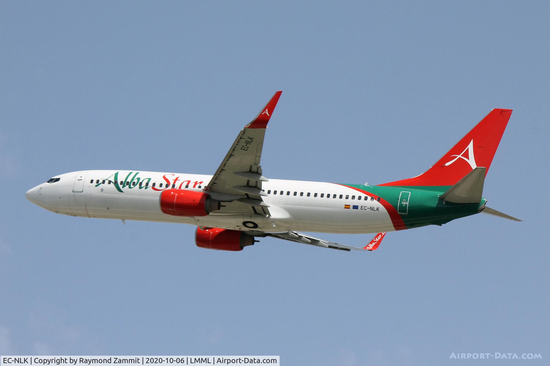EC-NLK, 2003 Boeing 737-81M C/N 33104, B737-800 EC-NLK Alba Star