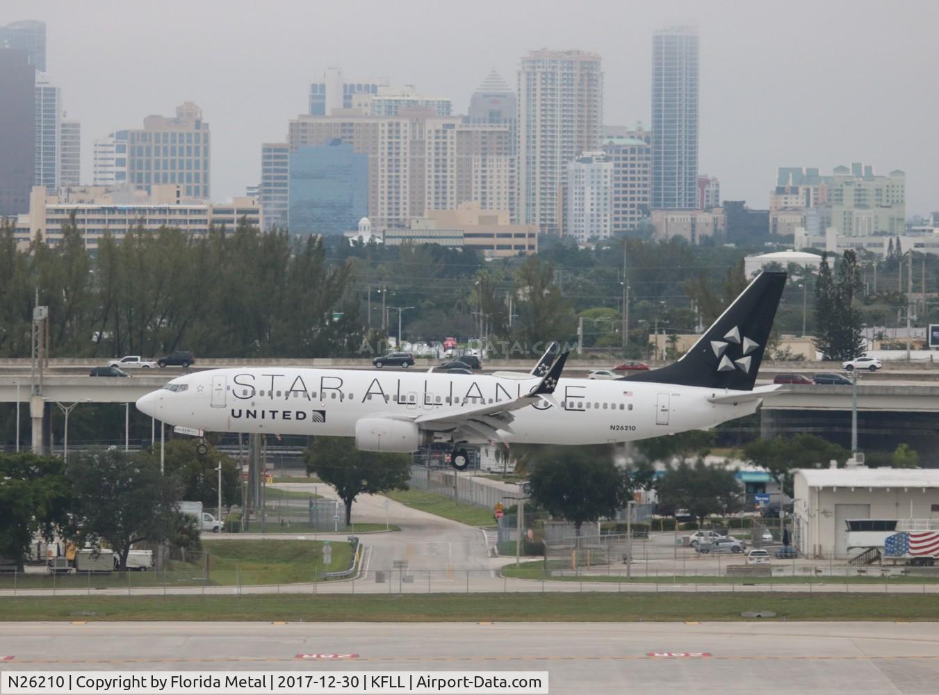 N26210, 1998 Boeing 737-824 C/N 28770, United 737-824