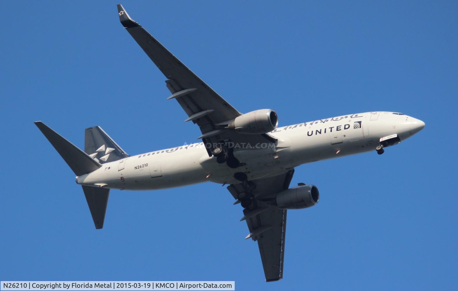 N26210, 1998 Boeing 737-824 C/N 28770, United 737-824