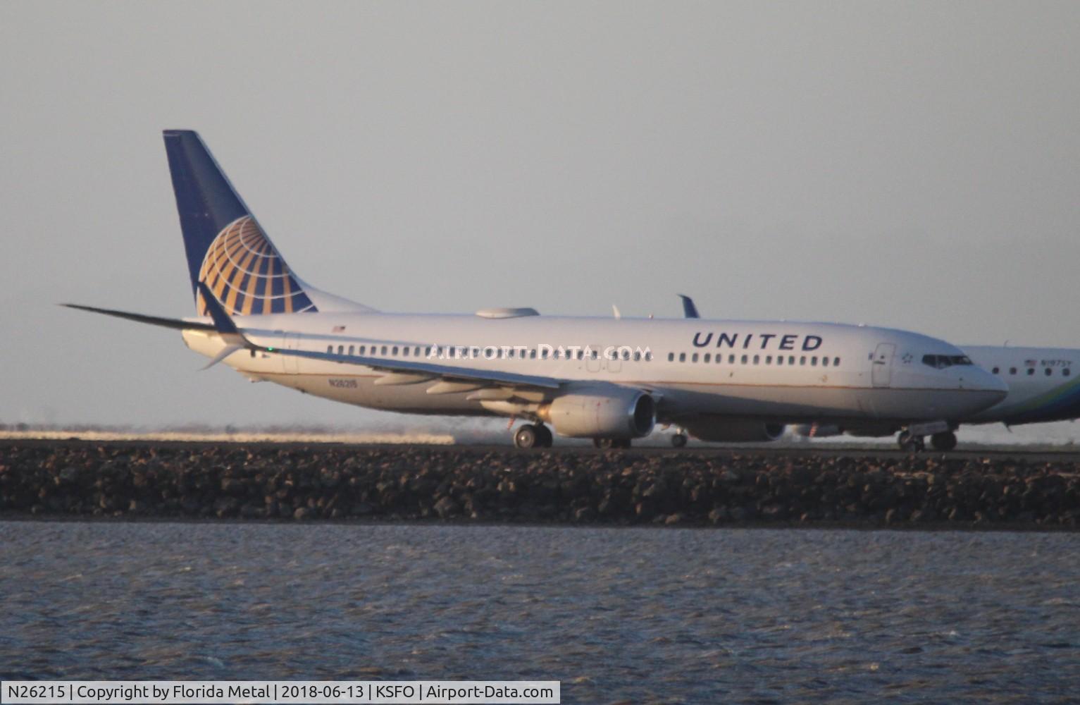 N26215, 1998 Boeing 737-824 C/N 28775, United 737-824